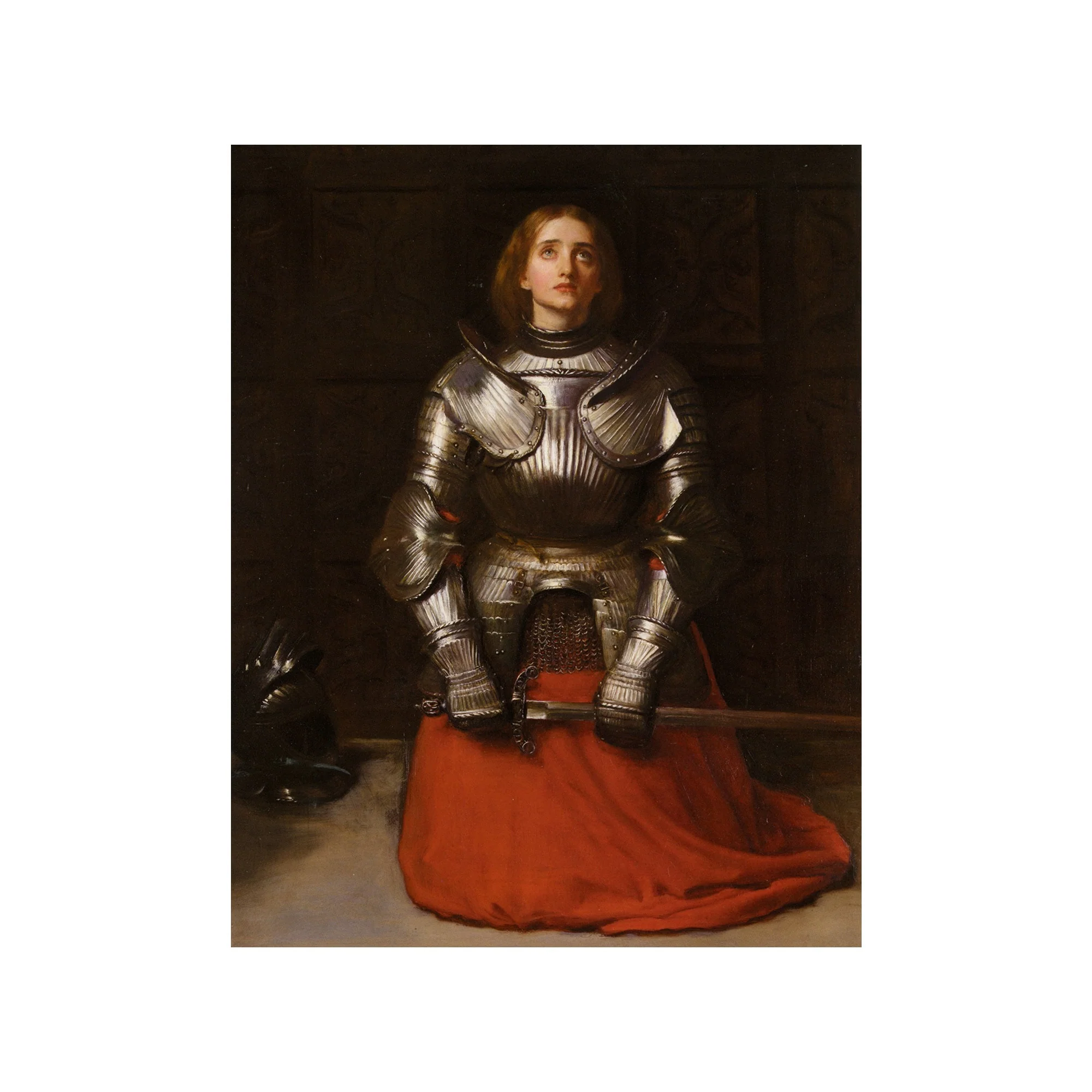 Joan of Arc Millais Framed Print - Image 5
