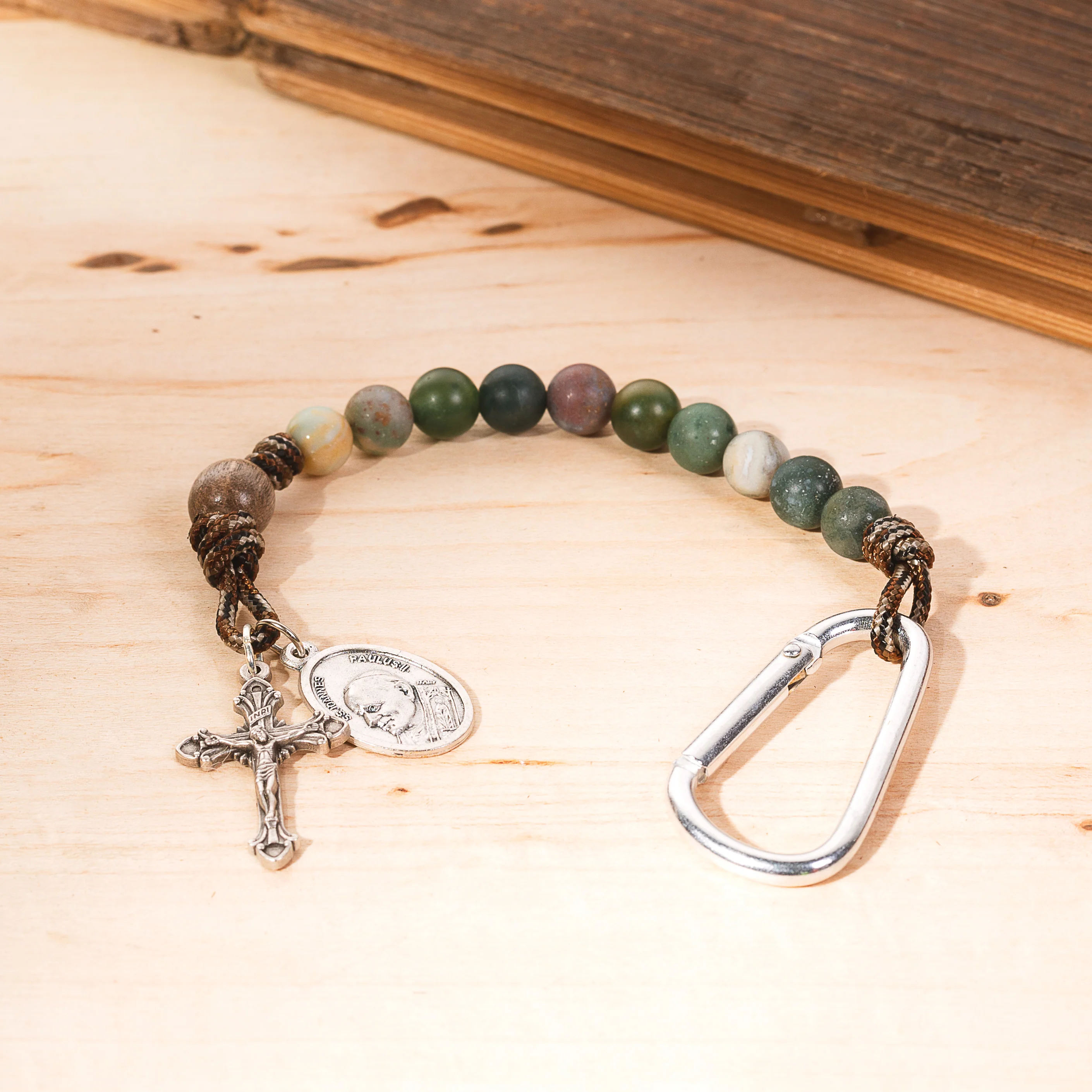 John Paul II Brave Beads Tenner Rosary