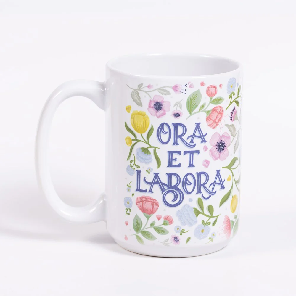 Joyful Botanicals Ora Et Labora Mug - Image 3