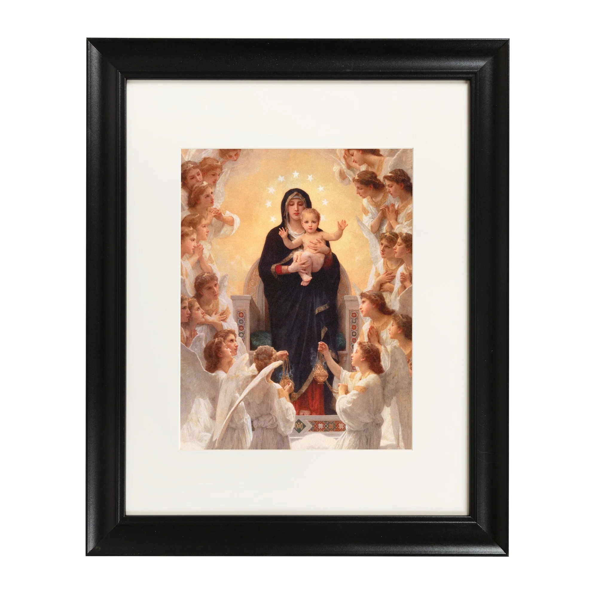 Large Queen of the Angels Framed Print