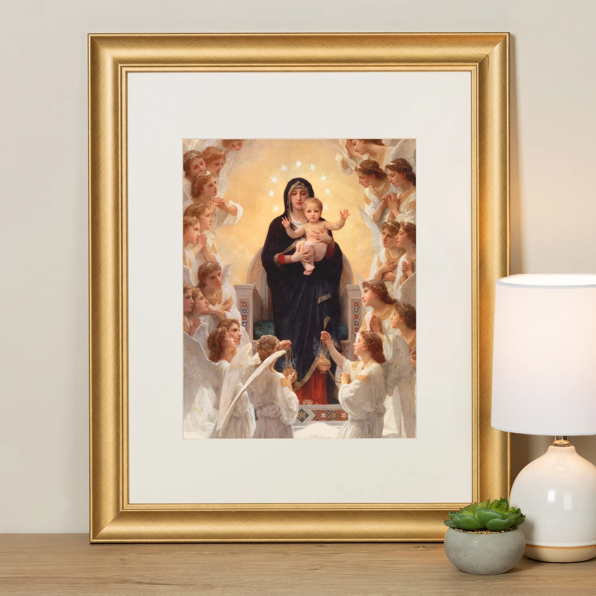 Large Queen of the Angels Framed Print - Image 3