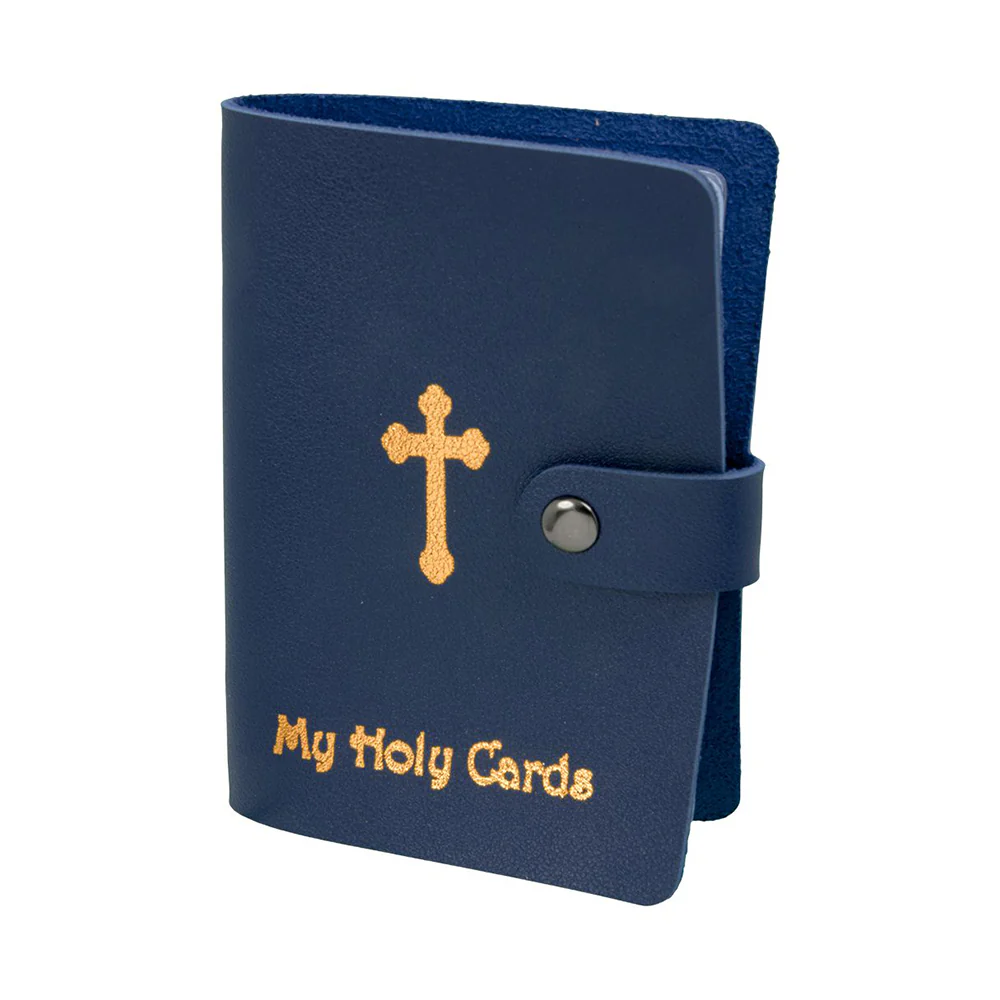 Leatherette Prayer Card Holder - Multiple Colors