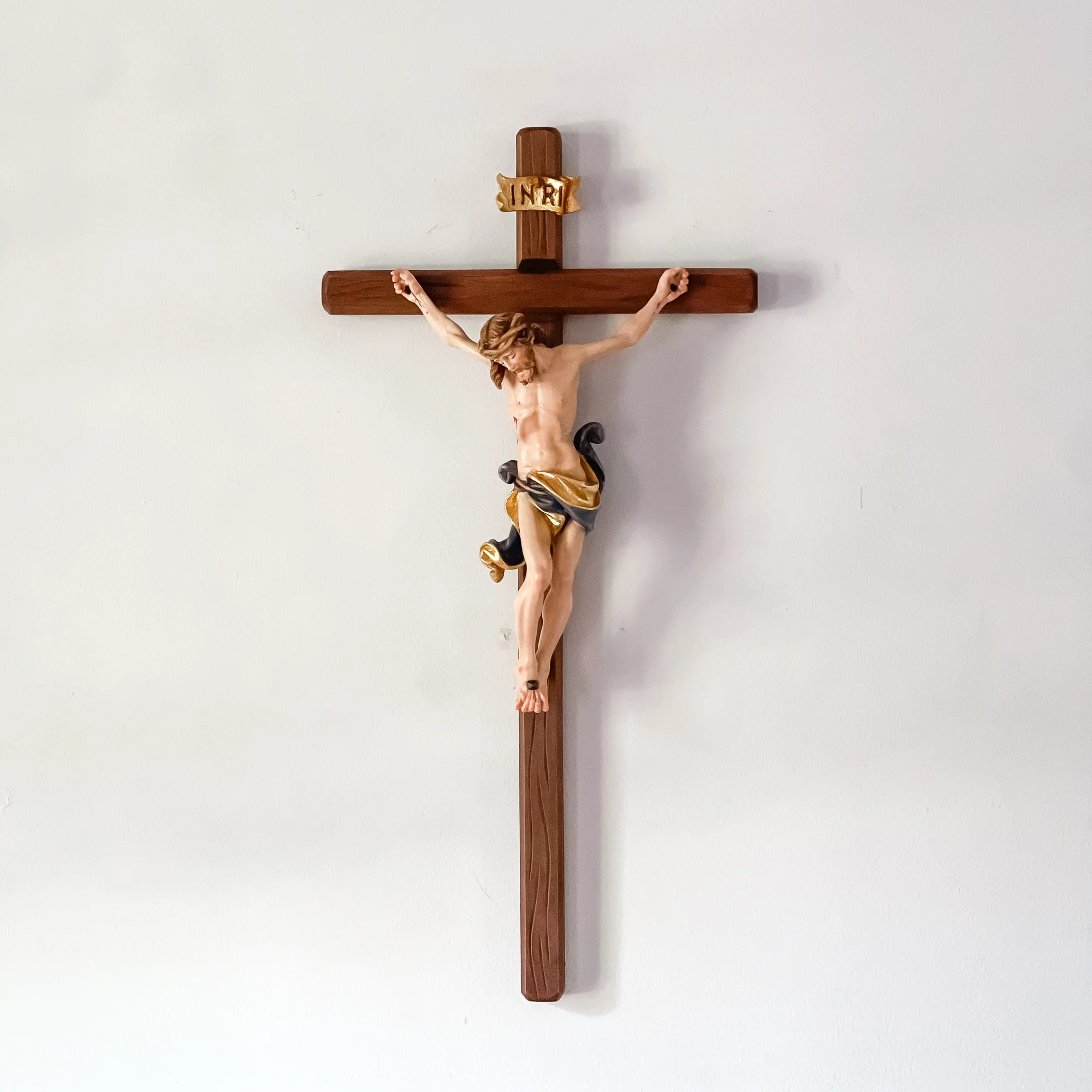 Leonardo Hand Painted Italian Crucifix