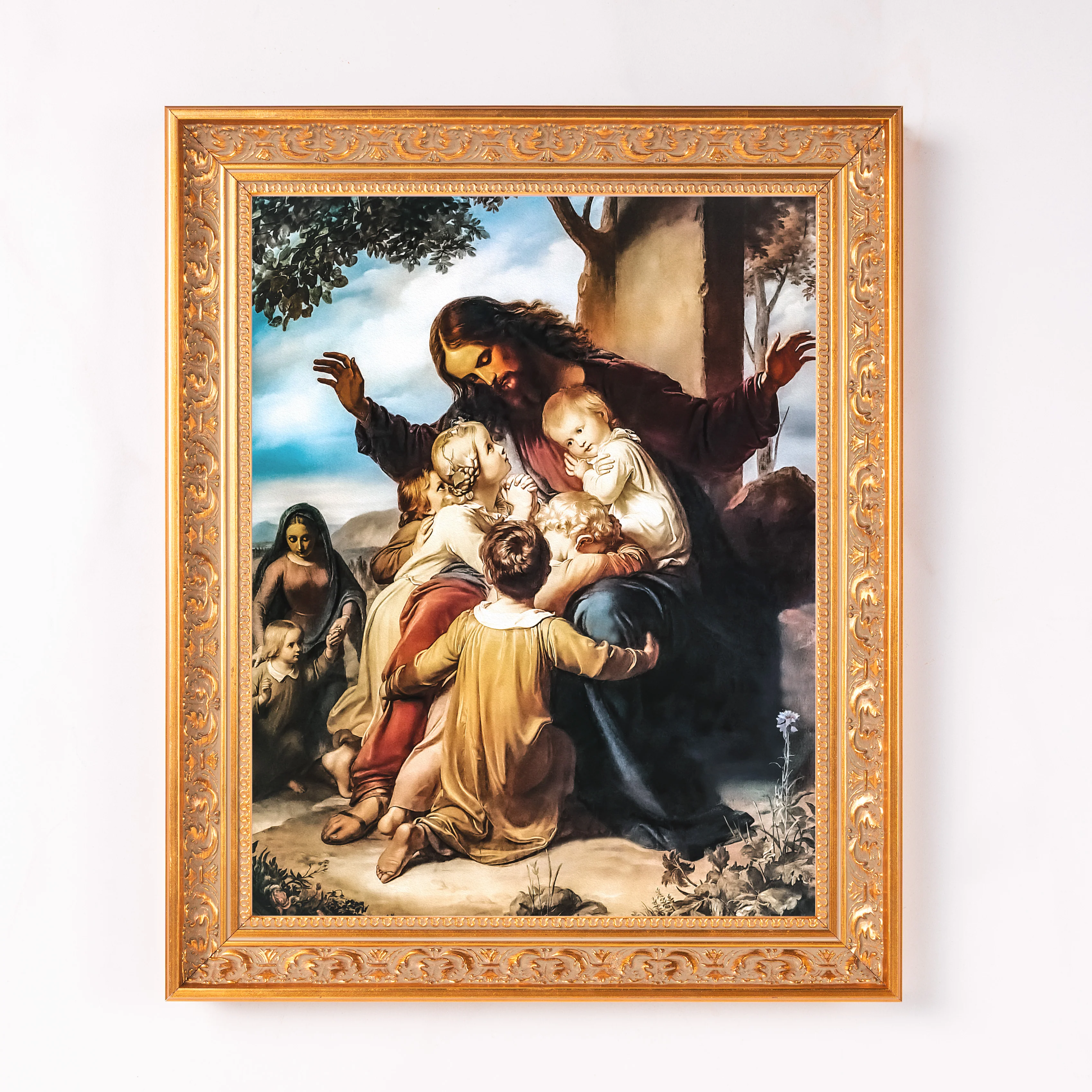 Let the Children Come Framed Canvas - Sacred Classics Collection - Image 2