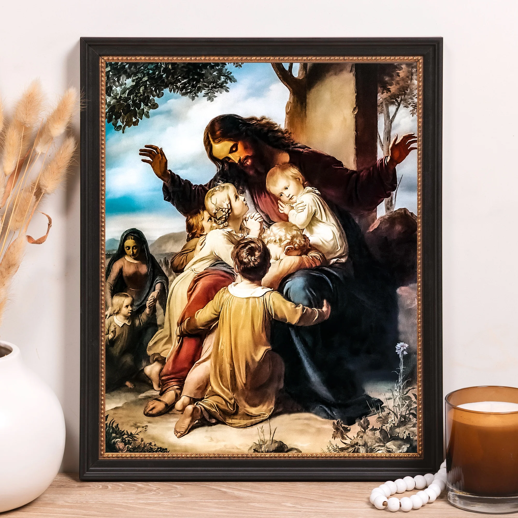 Let the Children Come Framed Canvas - Sacred Classics Collection - Image 8