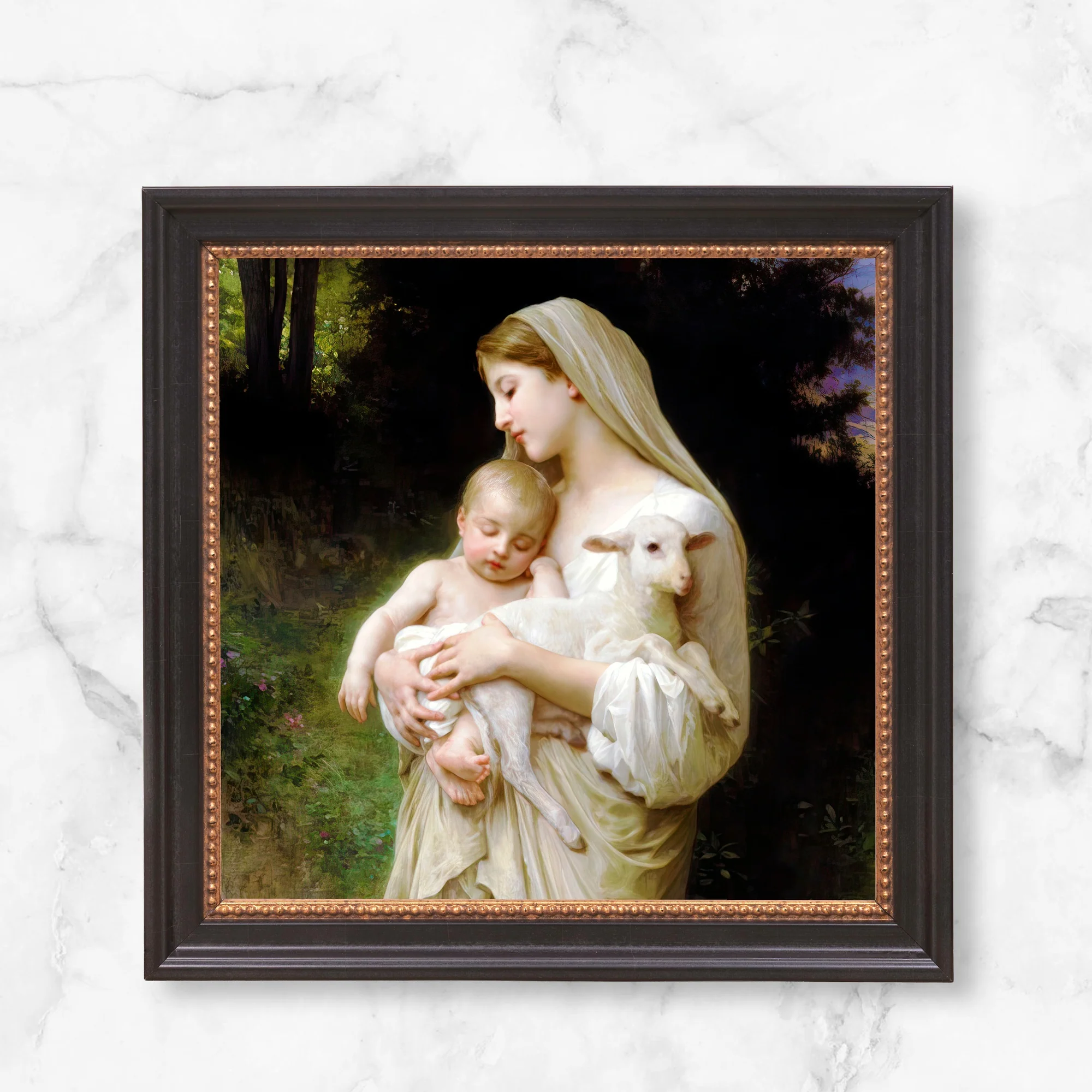 L'Innocence Framed Canvas - Sacred Mini Collection - Image 9