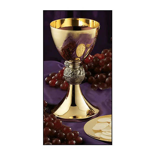 Loaves and Fishes Chalice & Paten Set