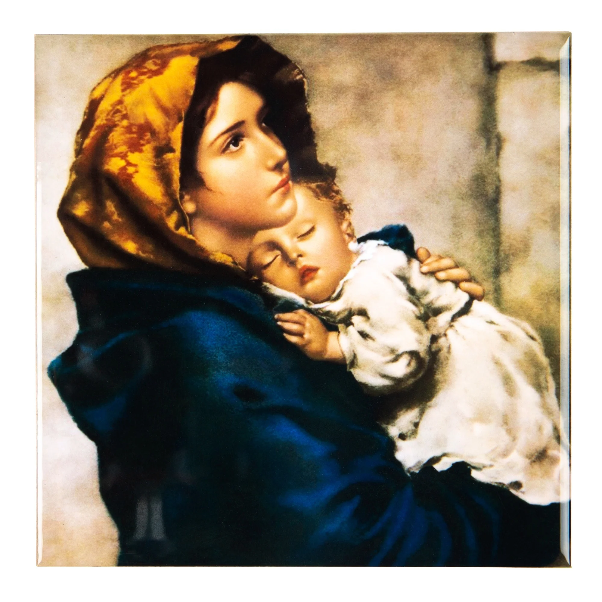 Madonna of the Streets Ceramic Tile - Image 2