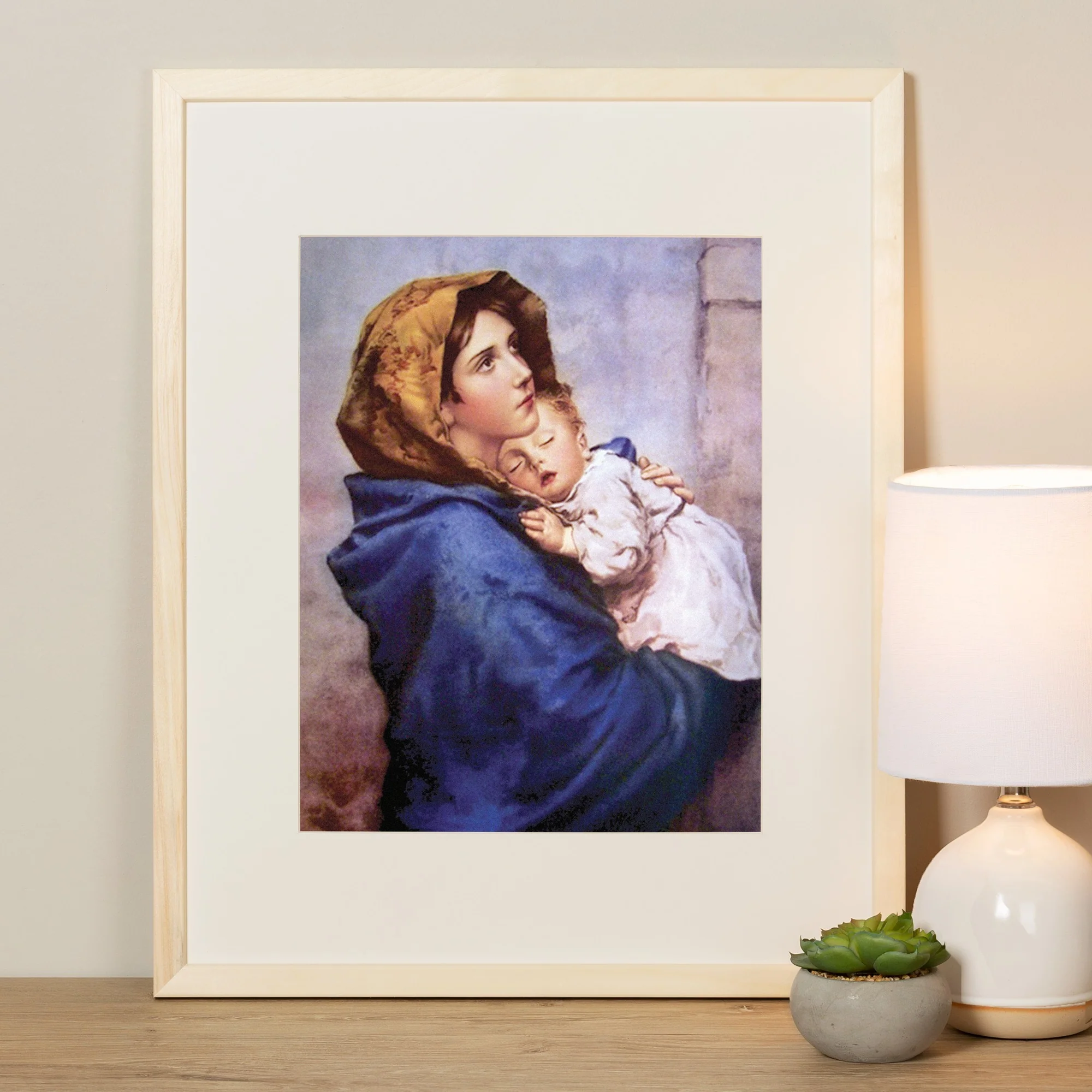 Madonna of the Streets Large Framed Print