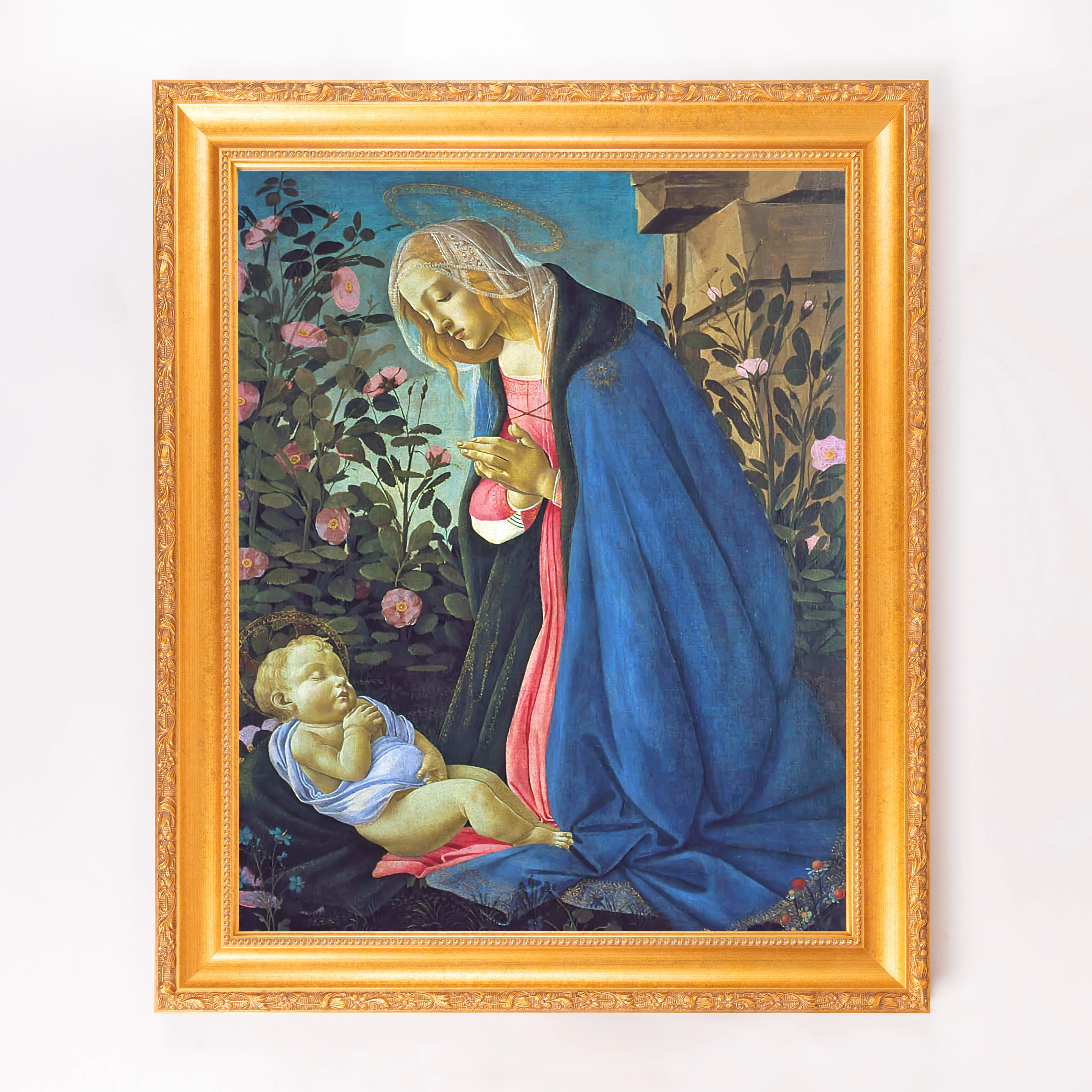 Madonna & the Sleeping Christ Child Framed Canvas - Sacred Signature Collection - Image 5