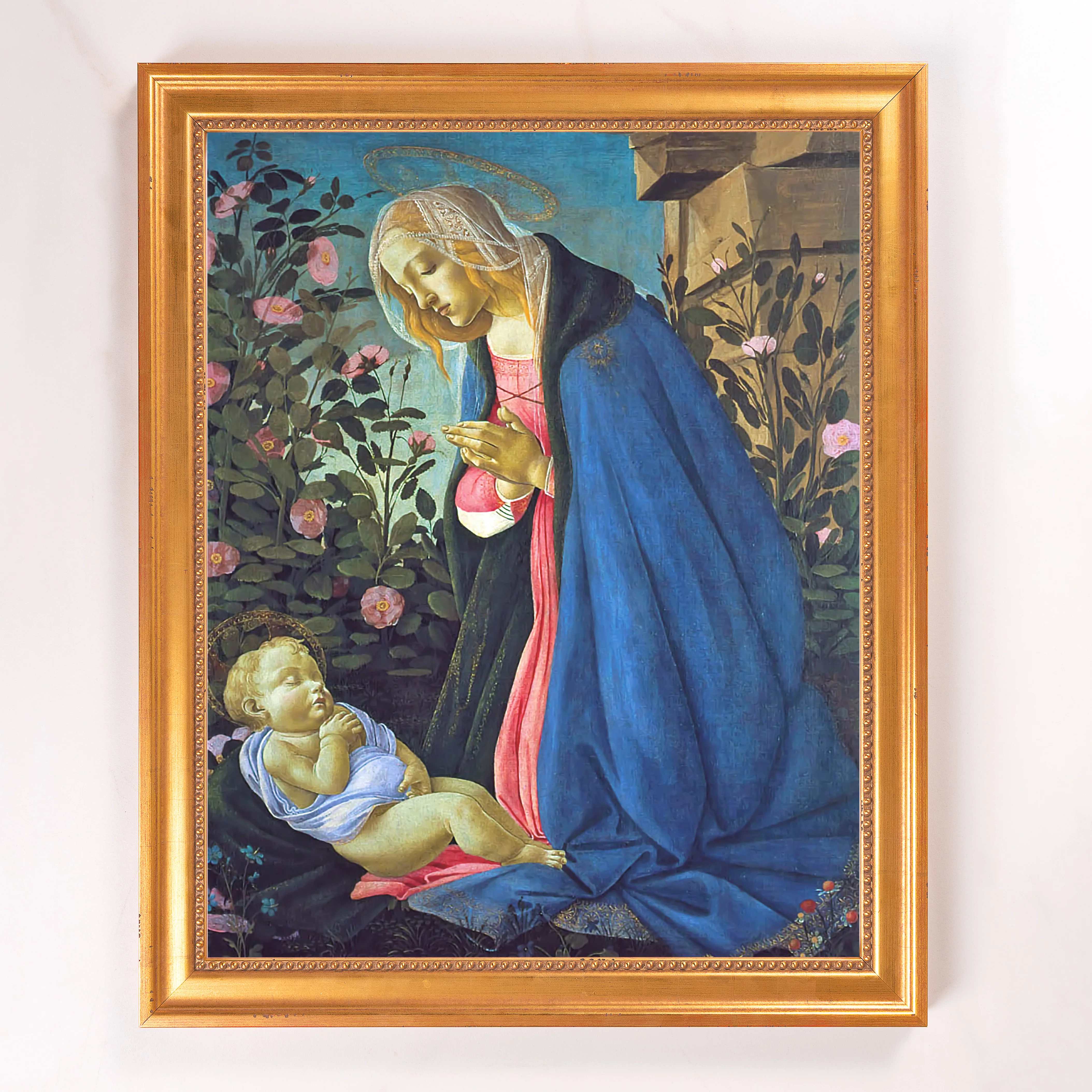 Madonna & the Sleeping Christ Child Framed Canvas - Sacred Signature Collection - Image 8