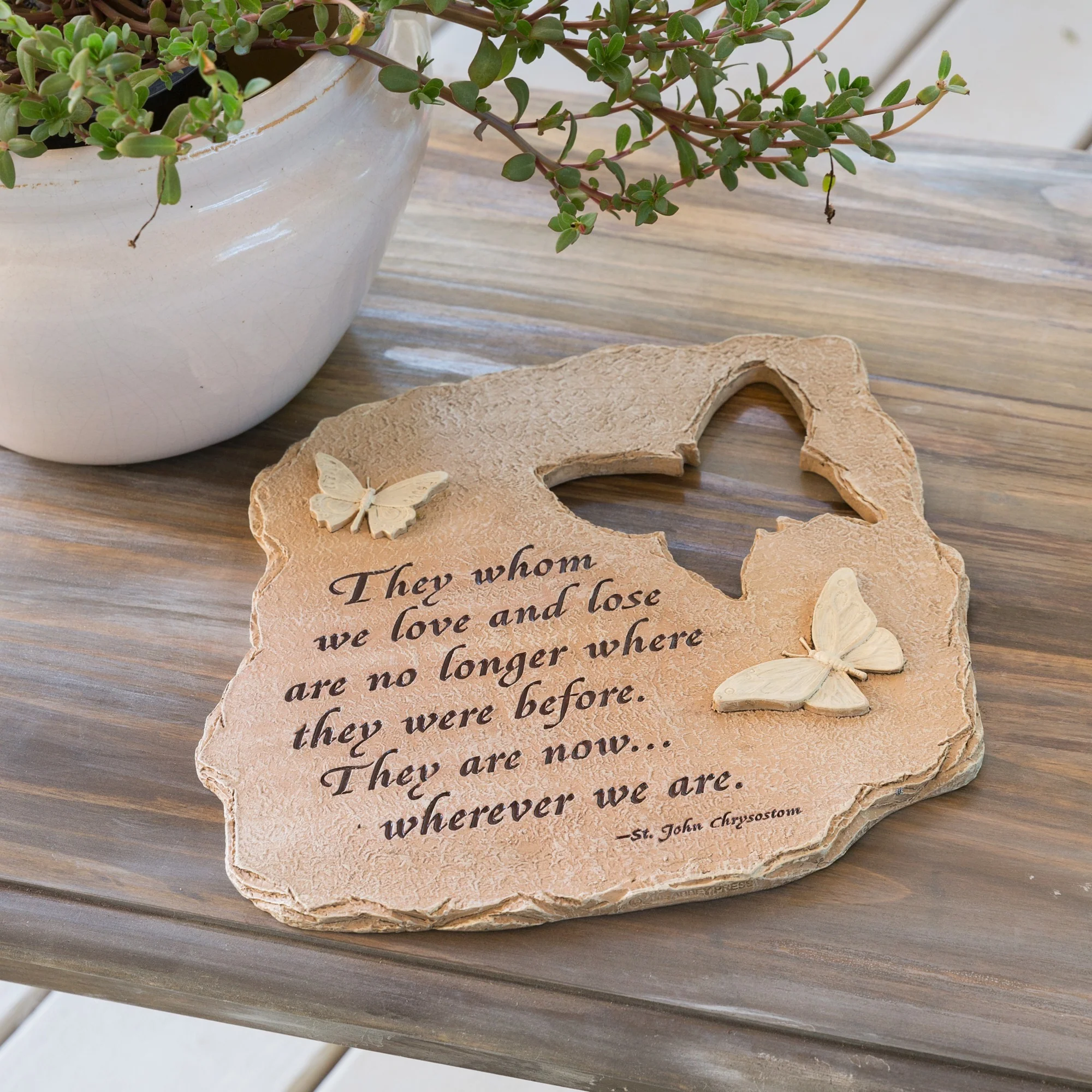 Memorial Wherever We Are Garden Stone