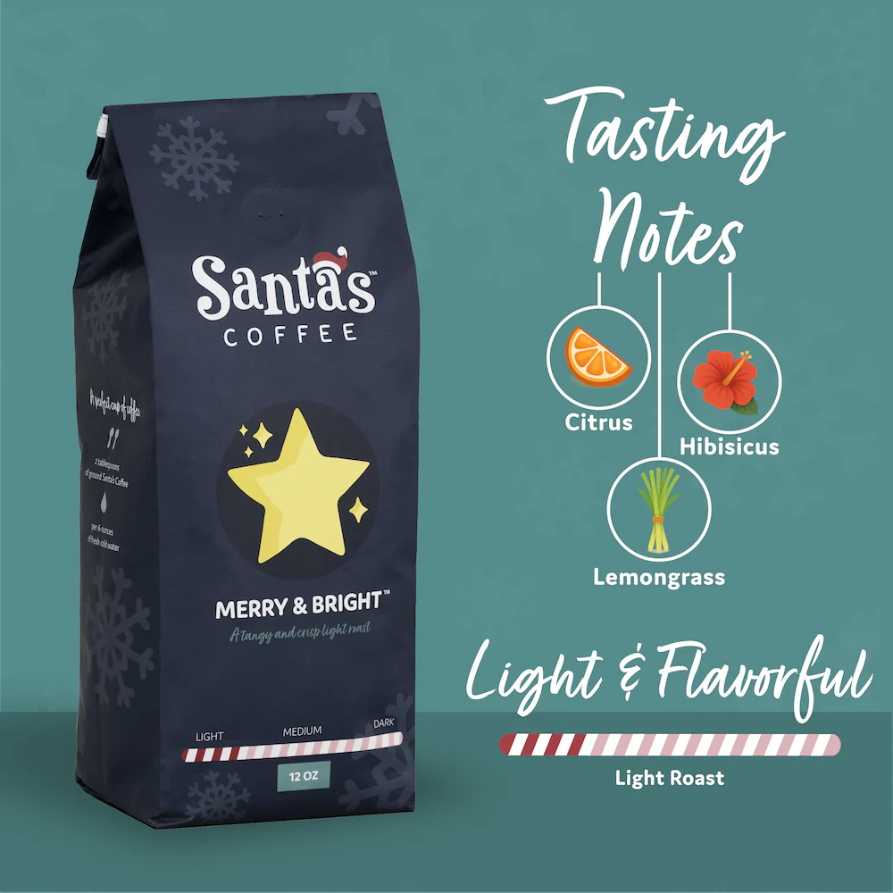 Merry and Bright: Santa's Coffee Light Roast - Image 3