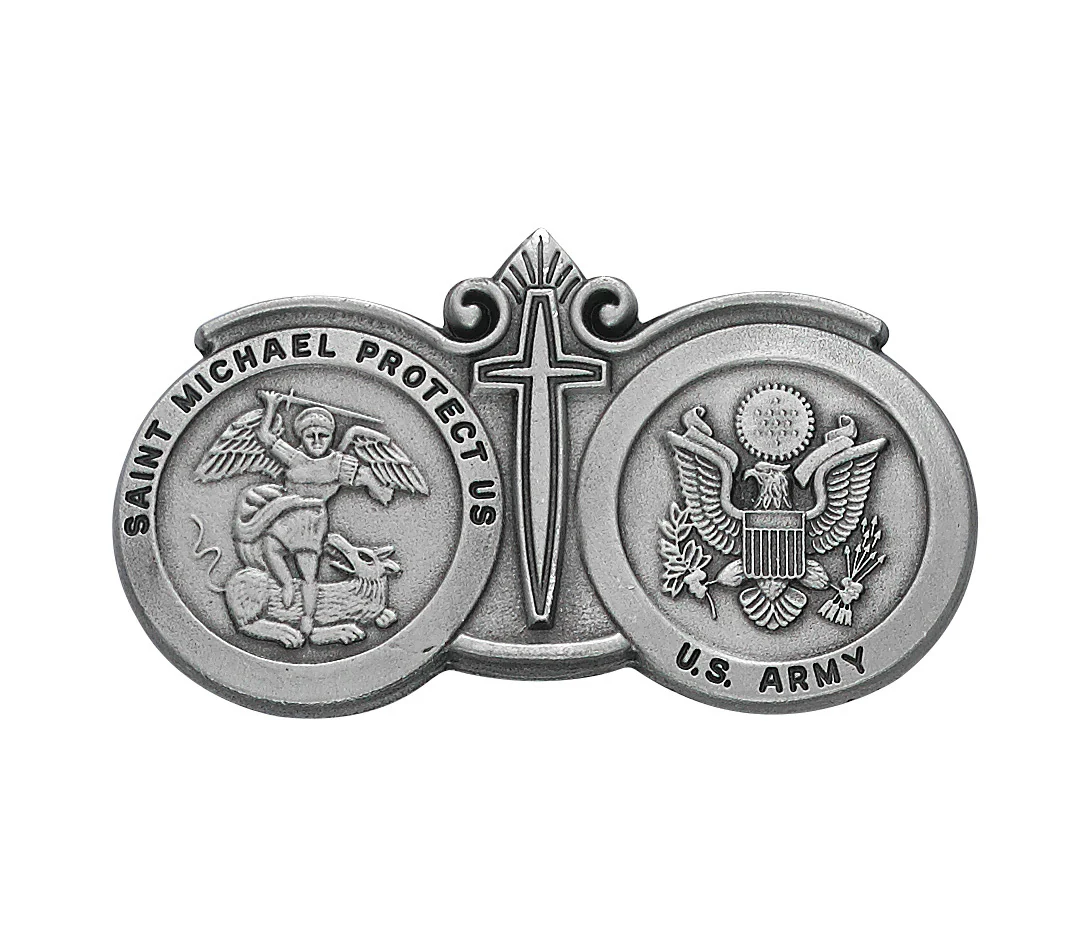 Military St. Michael Visor Clips - Multiple Branches - Image 2