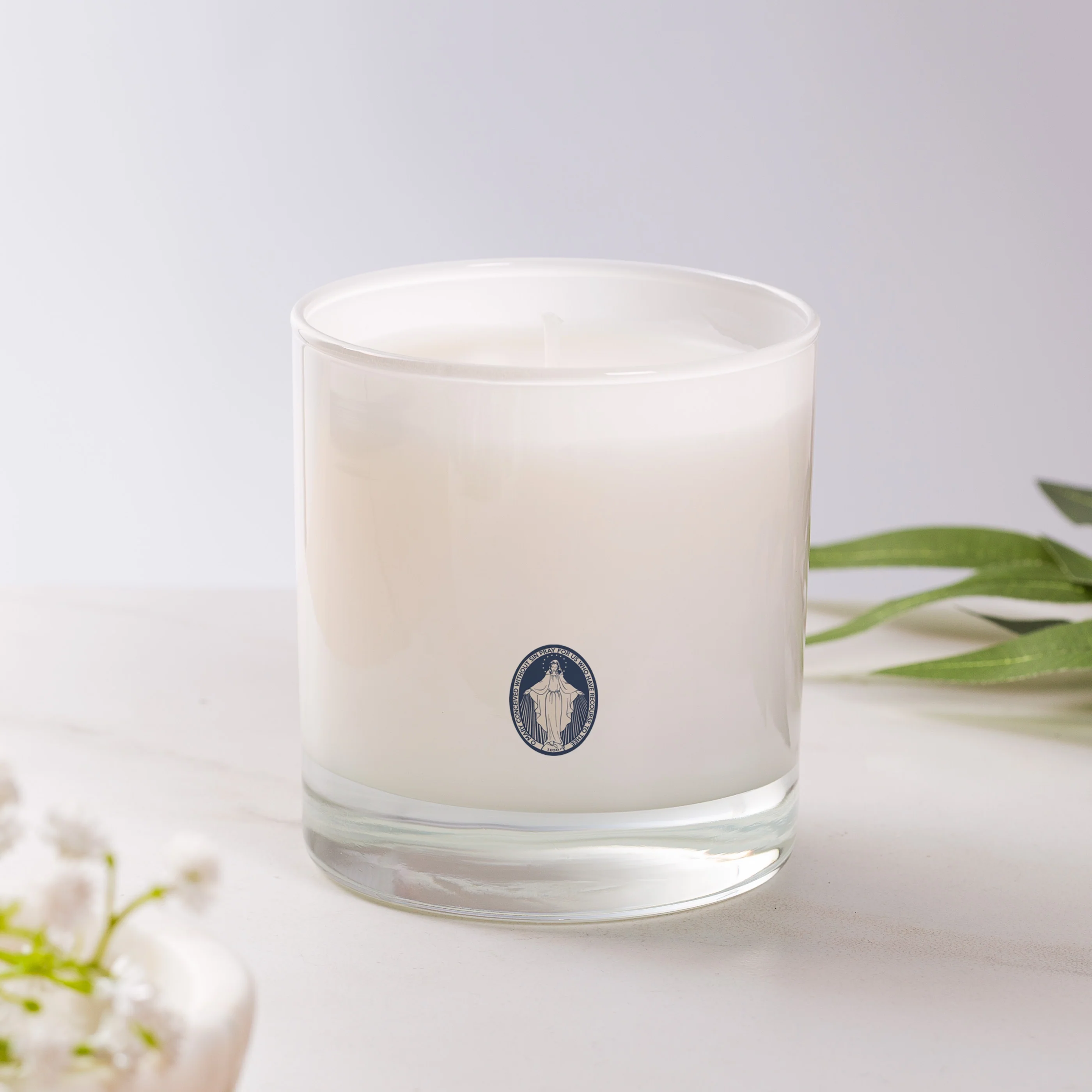 Miraculous Medal Candle