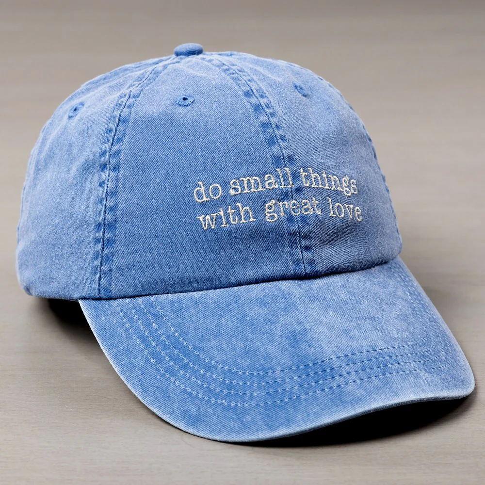 Mother Teresa "Small Things" Ball Cap