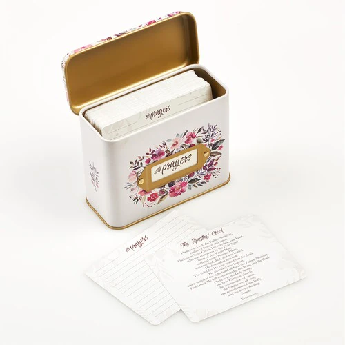 My Prayers Card Tin Set