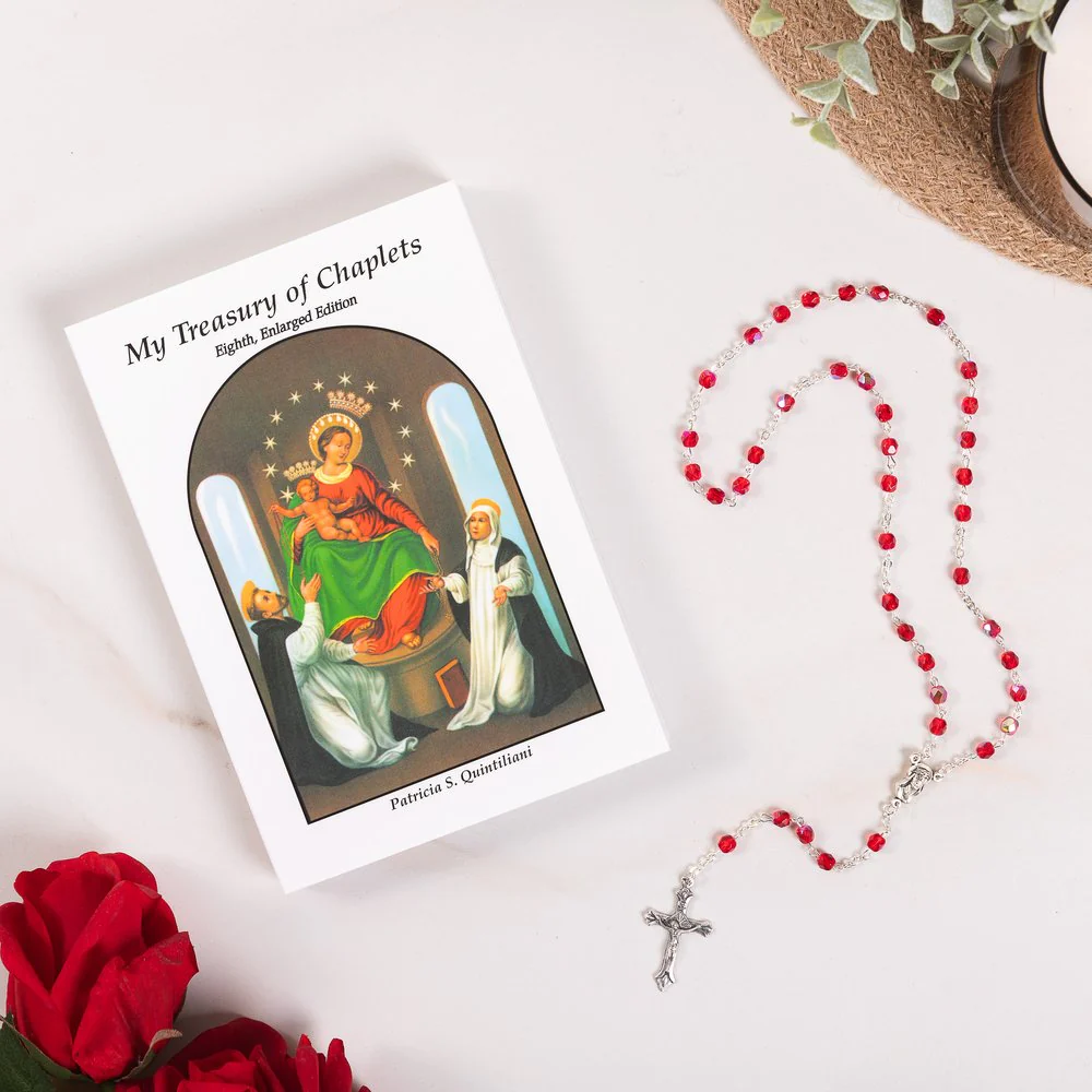 My Treasury of Chaplets & Red Crystal Precious Blood Chaplet Gift Set - Image 2