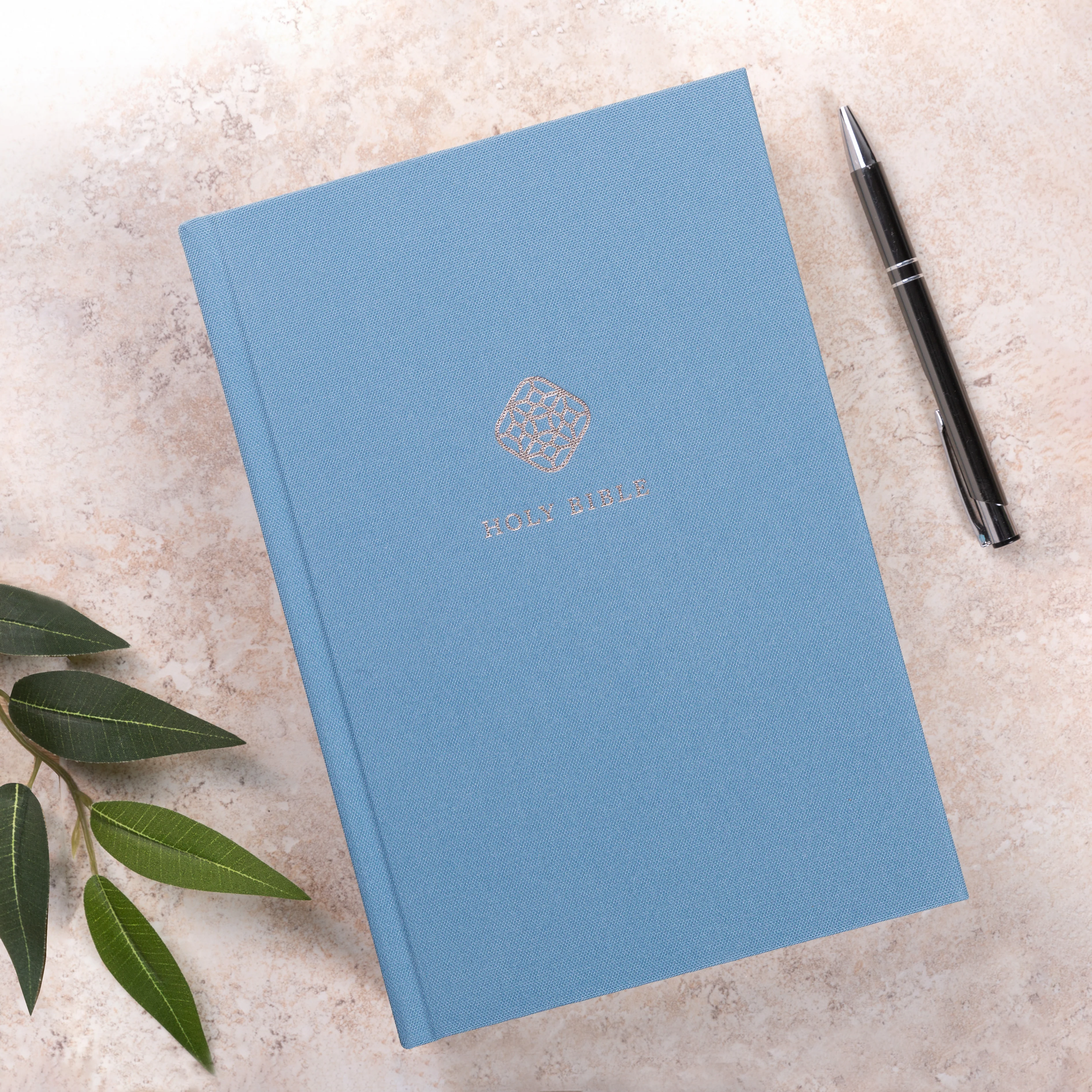 NRSV Catholic Journaling Bible - Blue Hardcover - Image 2