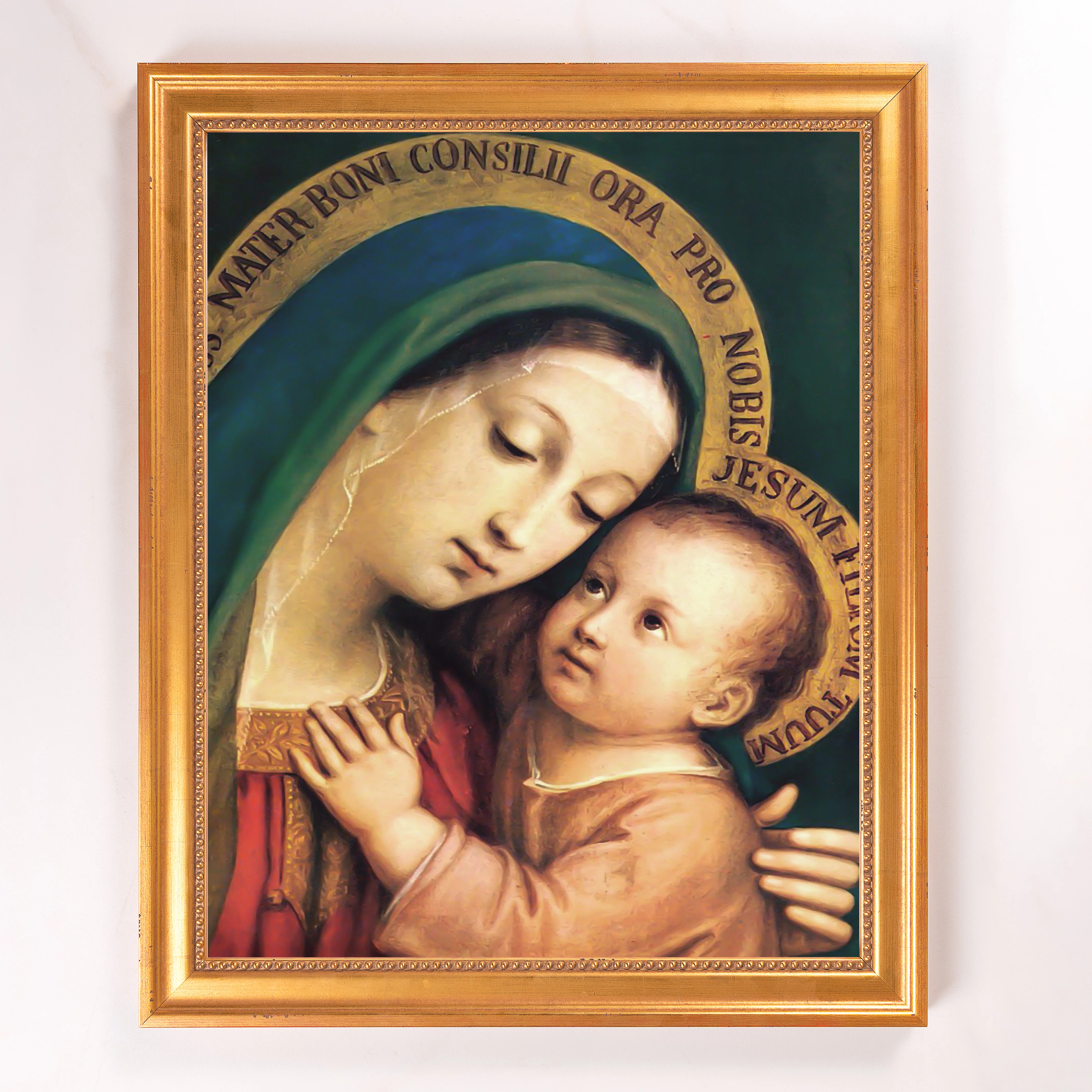 Our Lady of Good Counsel Framed Canvas - Sacred Signature Collection - Image 10
