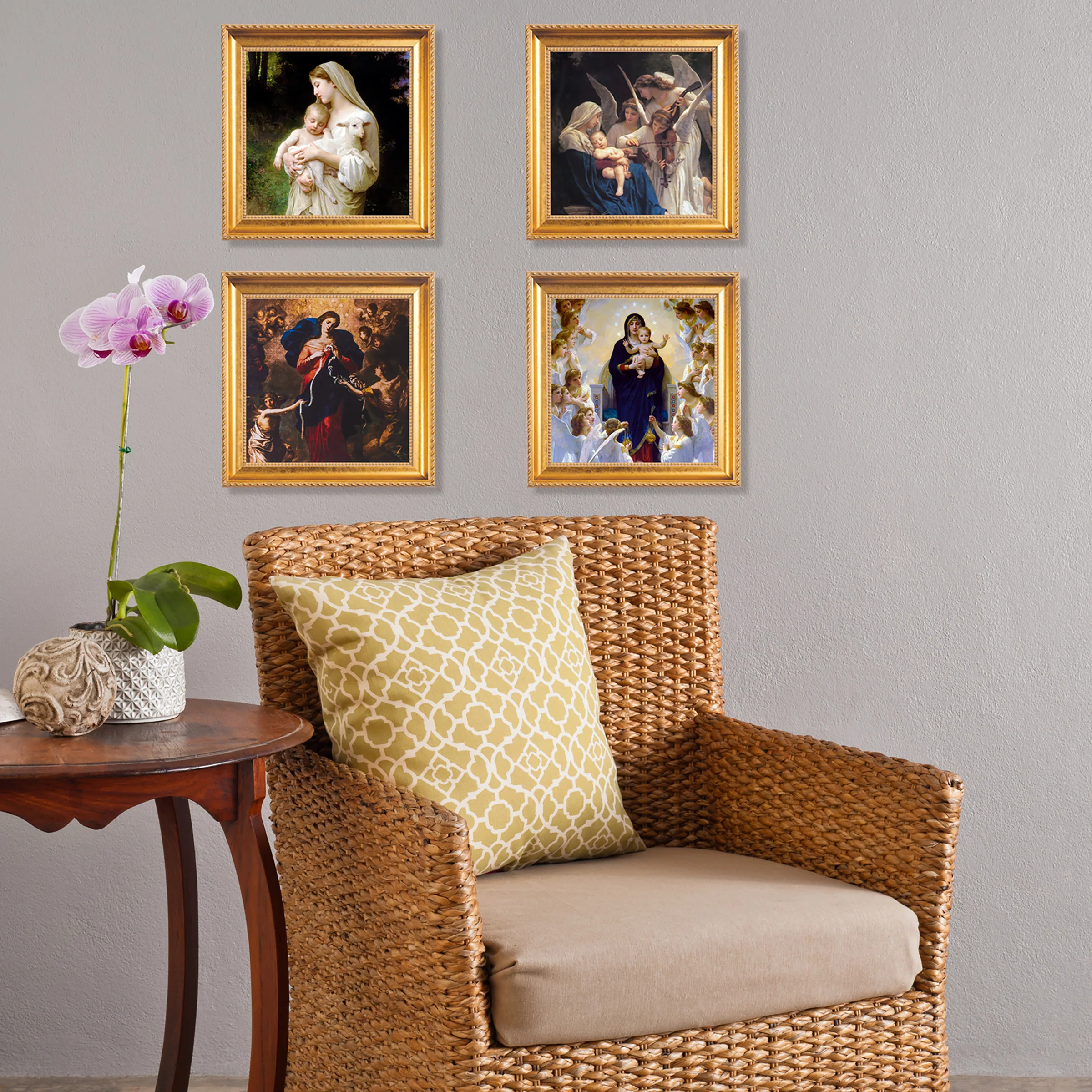 Our Lady of Spring Framed Canvas - Sacred Mini Collection - Image 6