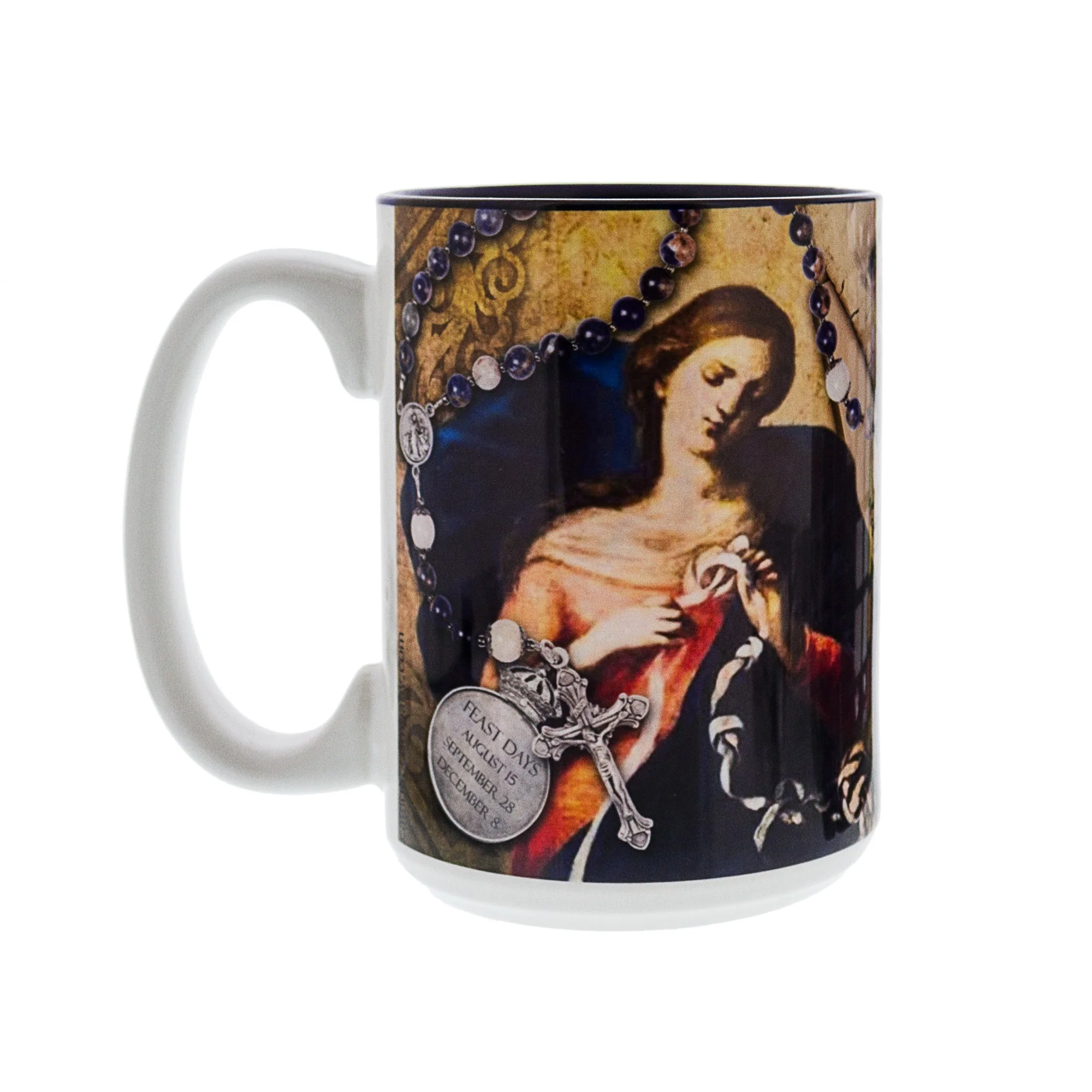 Our Lady Undoer of Knots Story Mug - Image 4