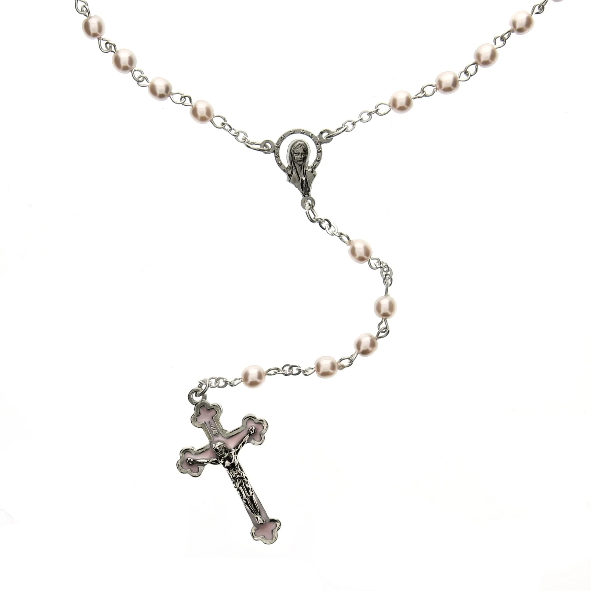 Pearlized Baby Rosary