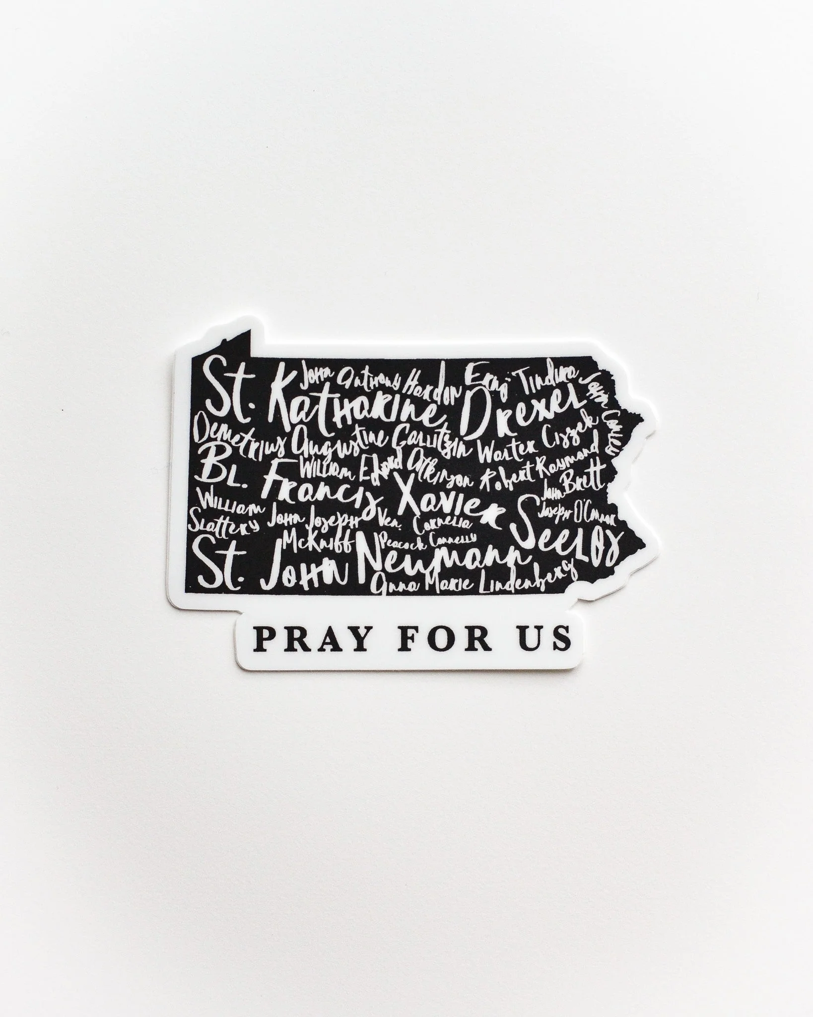 Pennsylvania Saints Vinyl Sticker - Image 2