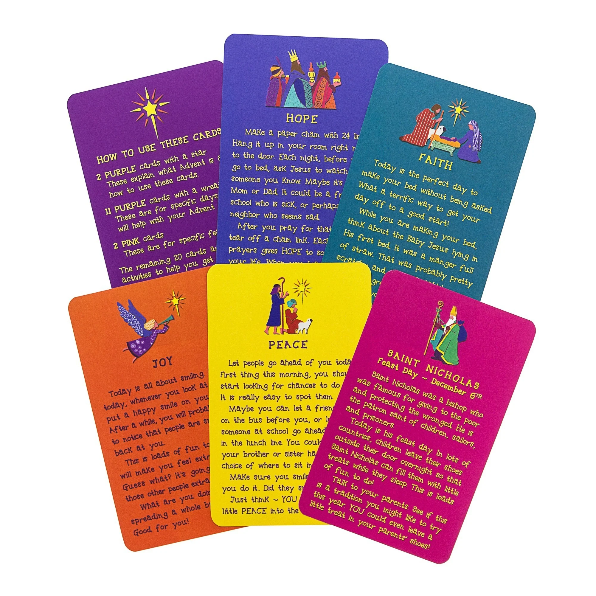 Personalized Advent Card Pack for Kids - Image 3