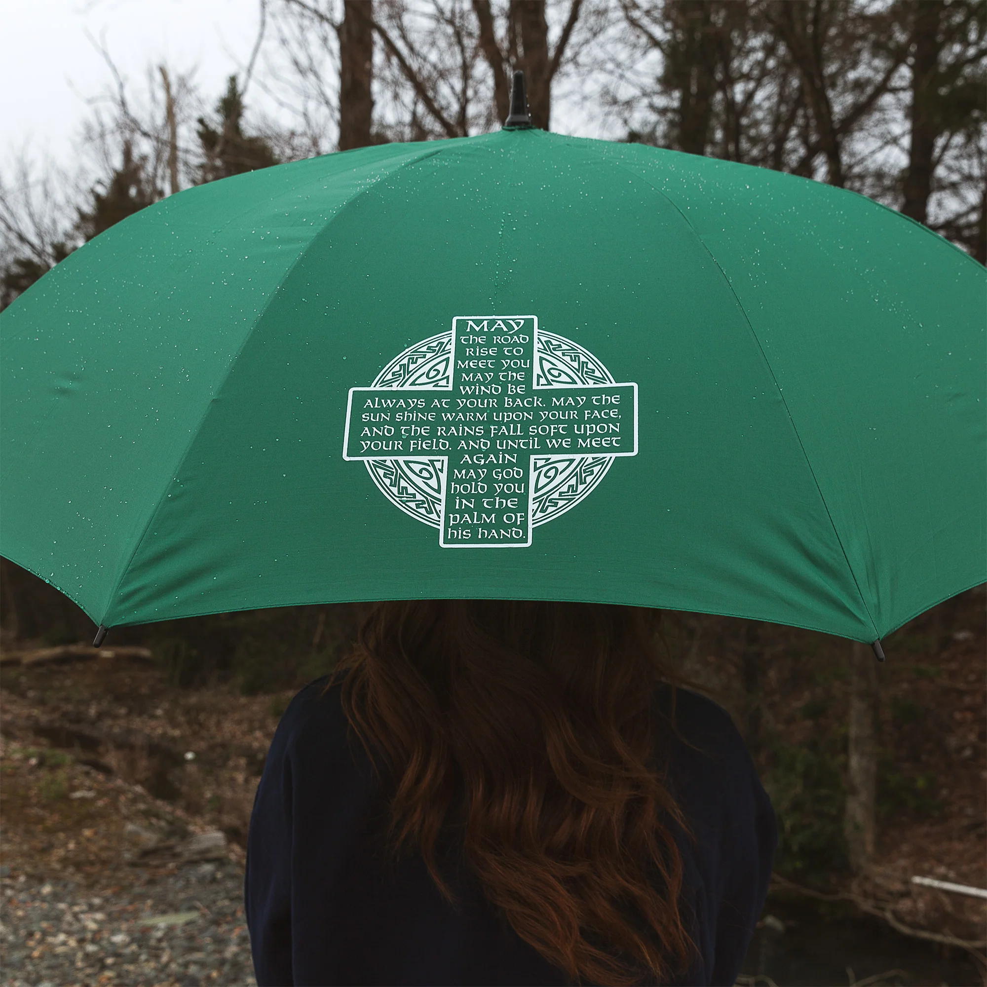 Personalized Irish Blessing Umbrella