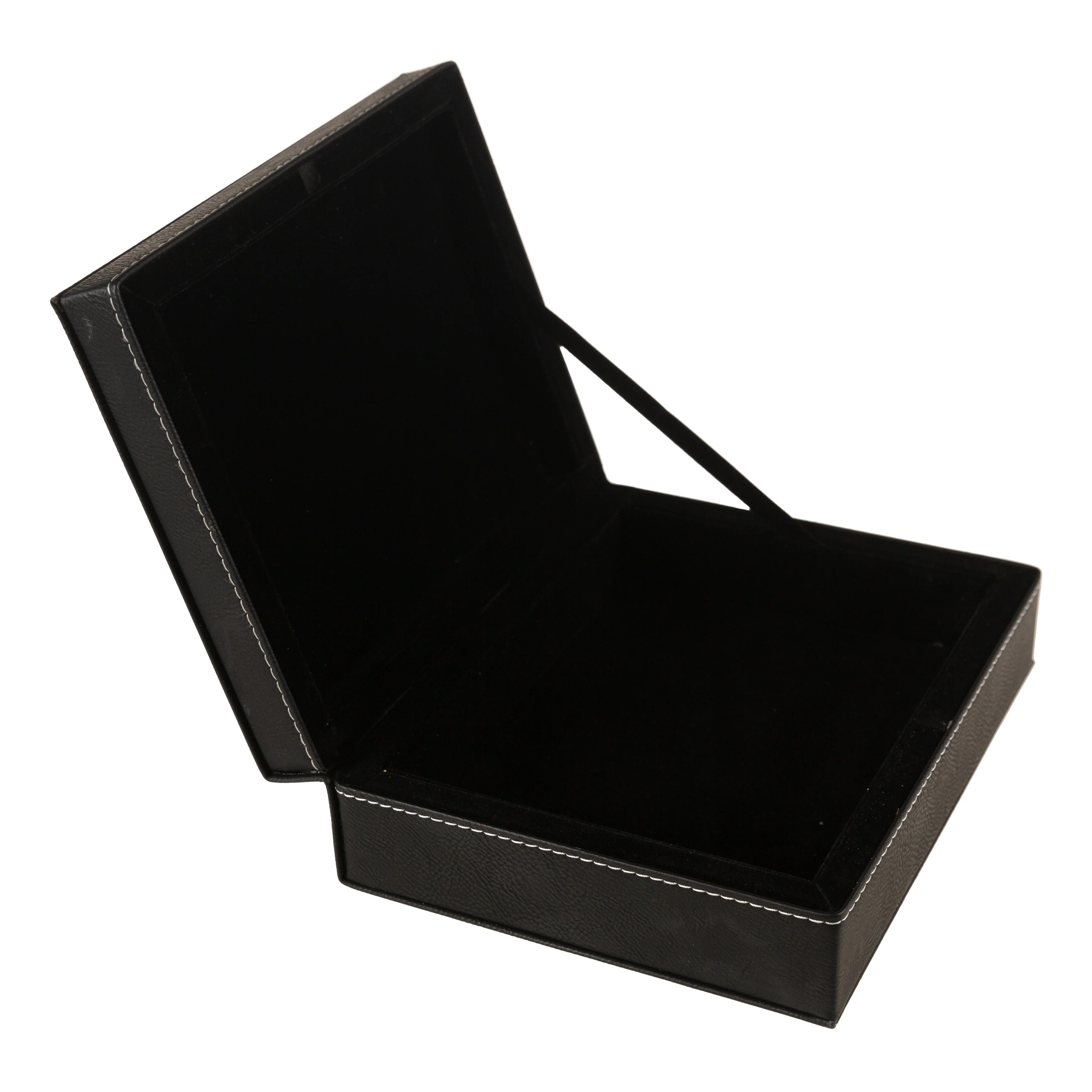Personalized St. Michael Black Leatherette Keepsake Box - Image 2