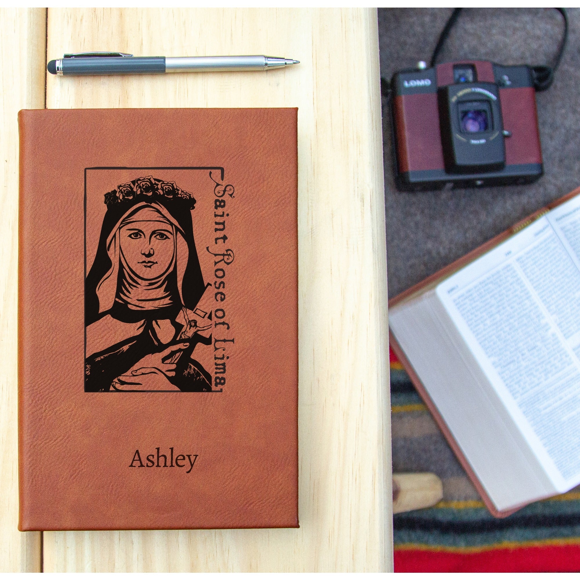 Personalized St. Rose of Lima Journal