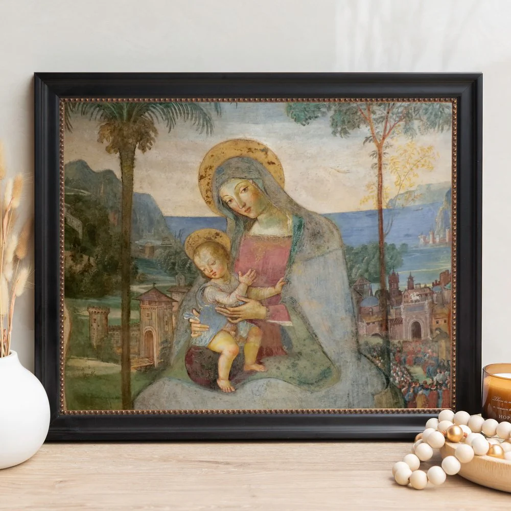 Pinturicchio Madonna & Child Framed Canvas - Sacred Signature Collection - Image 12