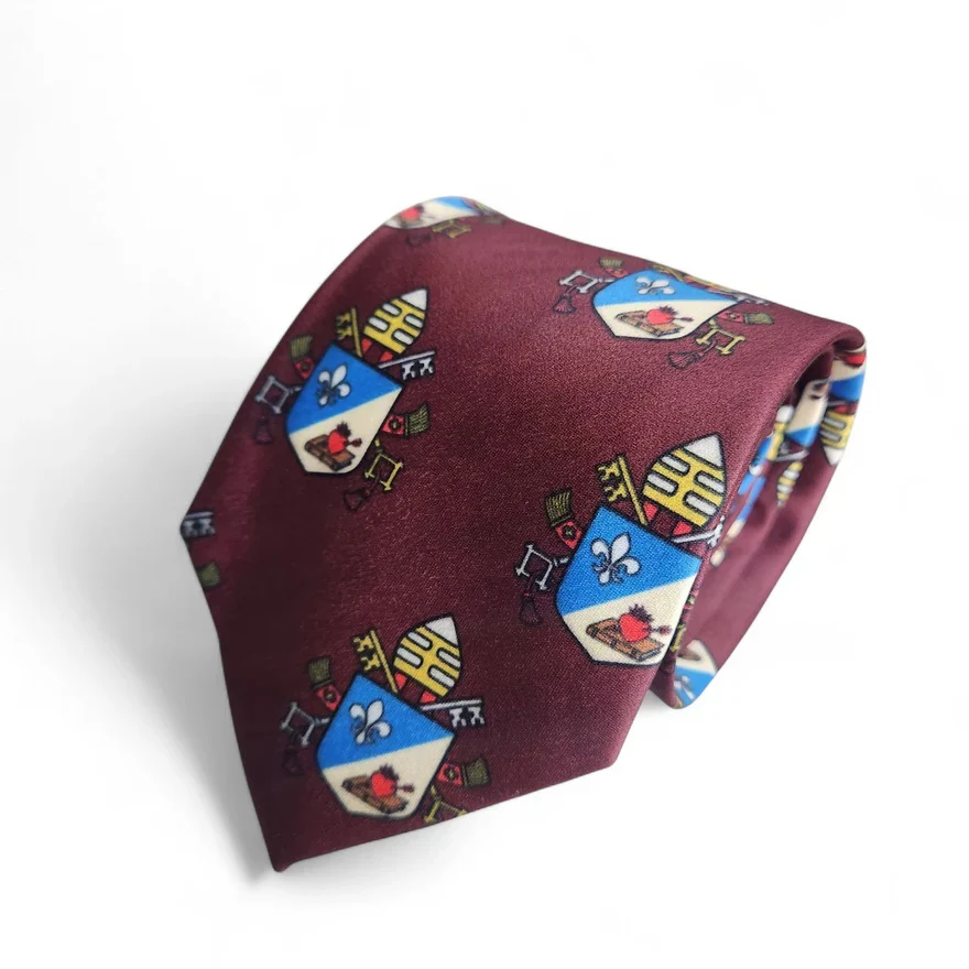Pope Leo XIV Coat of Arms Necktie