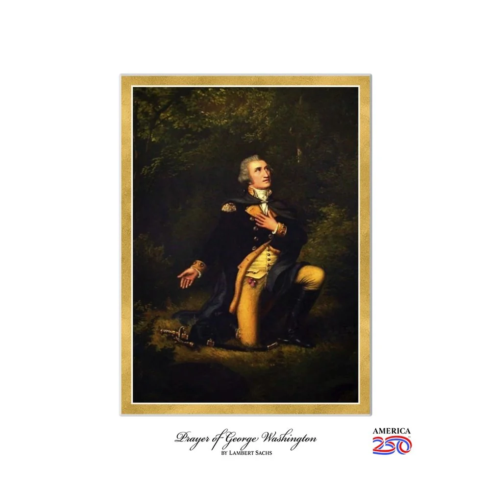 Prayer of George Washington America250™ Commemorative Print - 8" x 10"