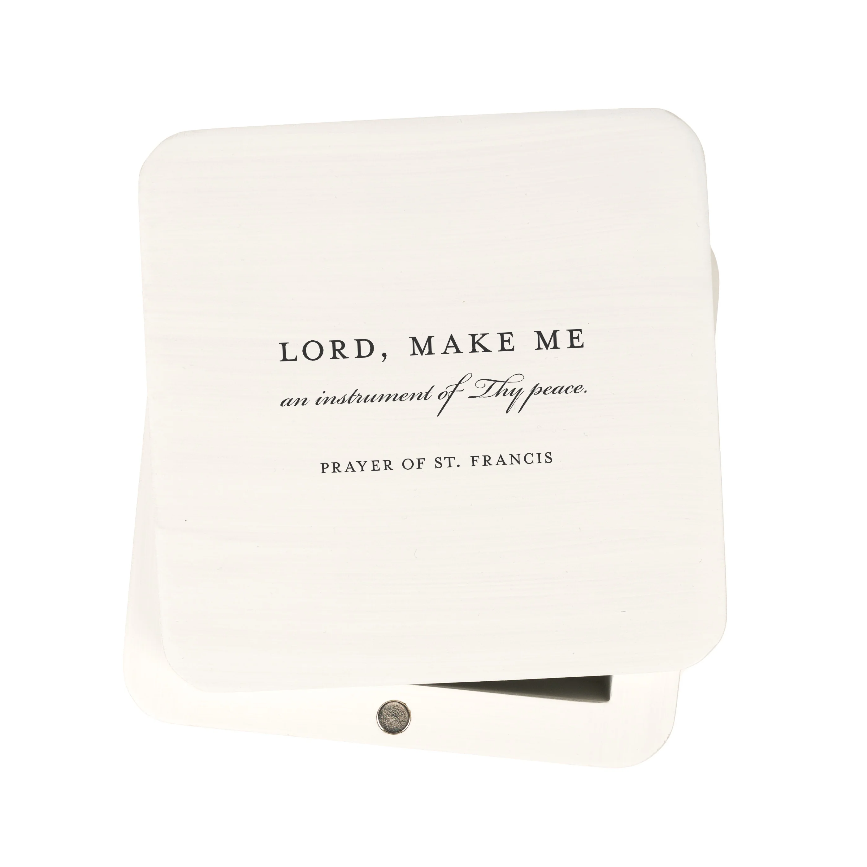Prayer of St. Francis Keepsake Box - Image 3