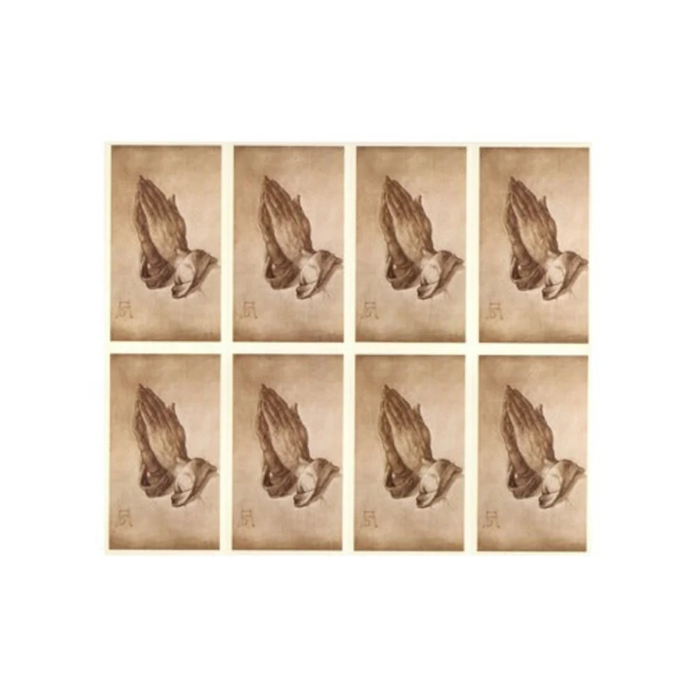 Laminated Praying Hands Personalized Prayer Card (Priced Per Card) - Image 2