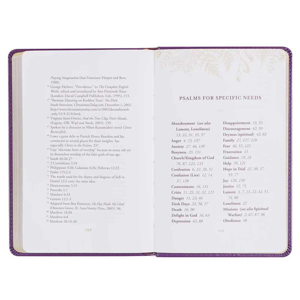 Praying the Psalms Leatherette Prayer Book - Image 4