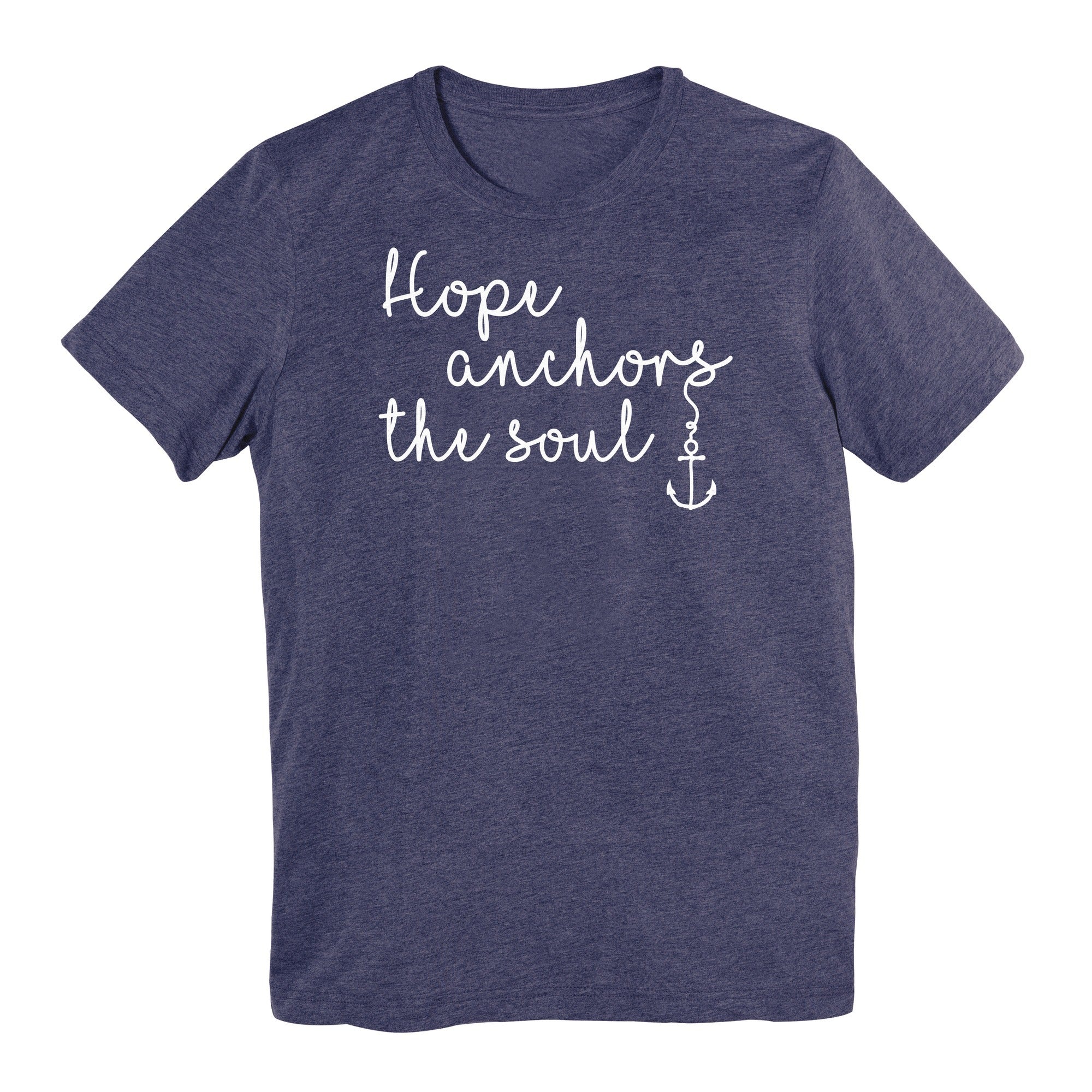 PrayStrong Hope Anchors the Soul Short Sleeve T-Shirt - Image 11