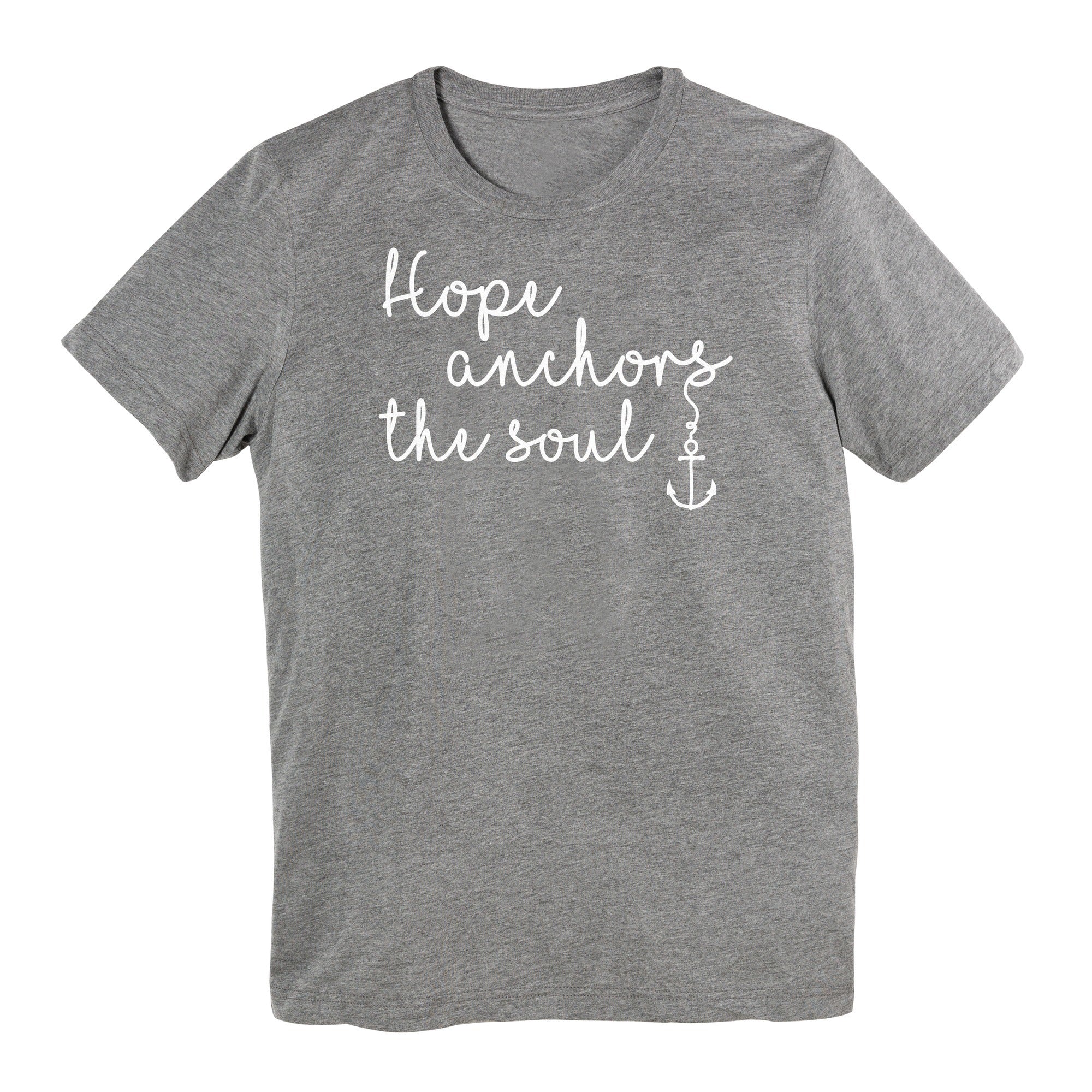 PrayStrong Hope Anchors the Soul Short Sleeve T-Shirt - Image 12