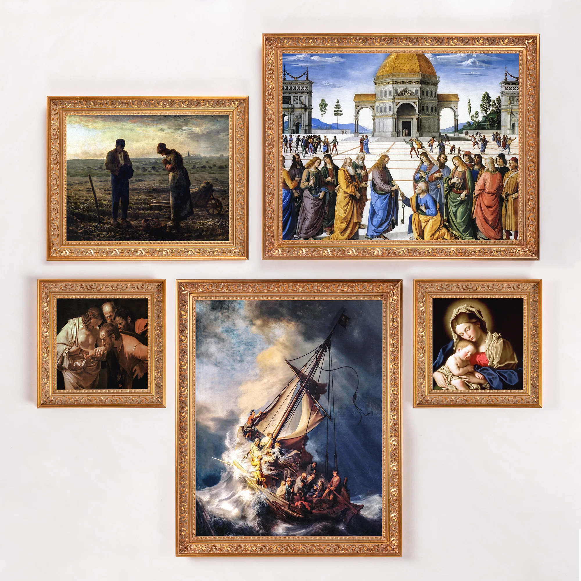 Raphael's Transfiguration Framed Canvas - Sacred Signature Collection - Image 5