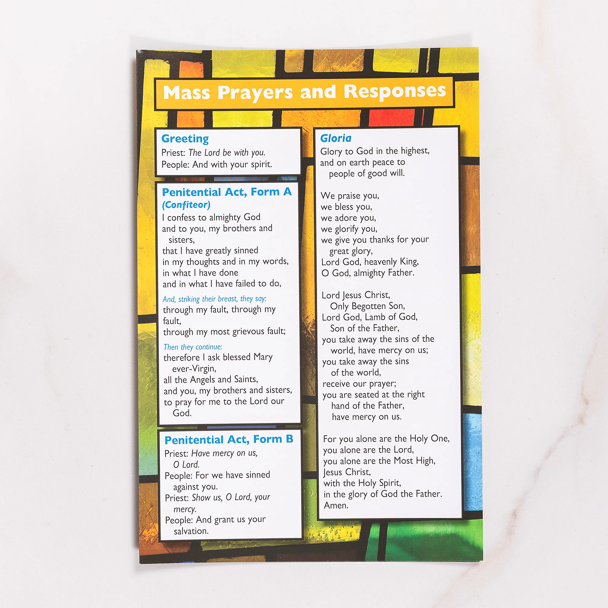 Revised Order of the Mass, Large Print Edition (Pk of 50)