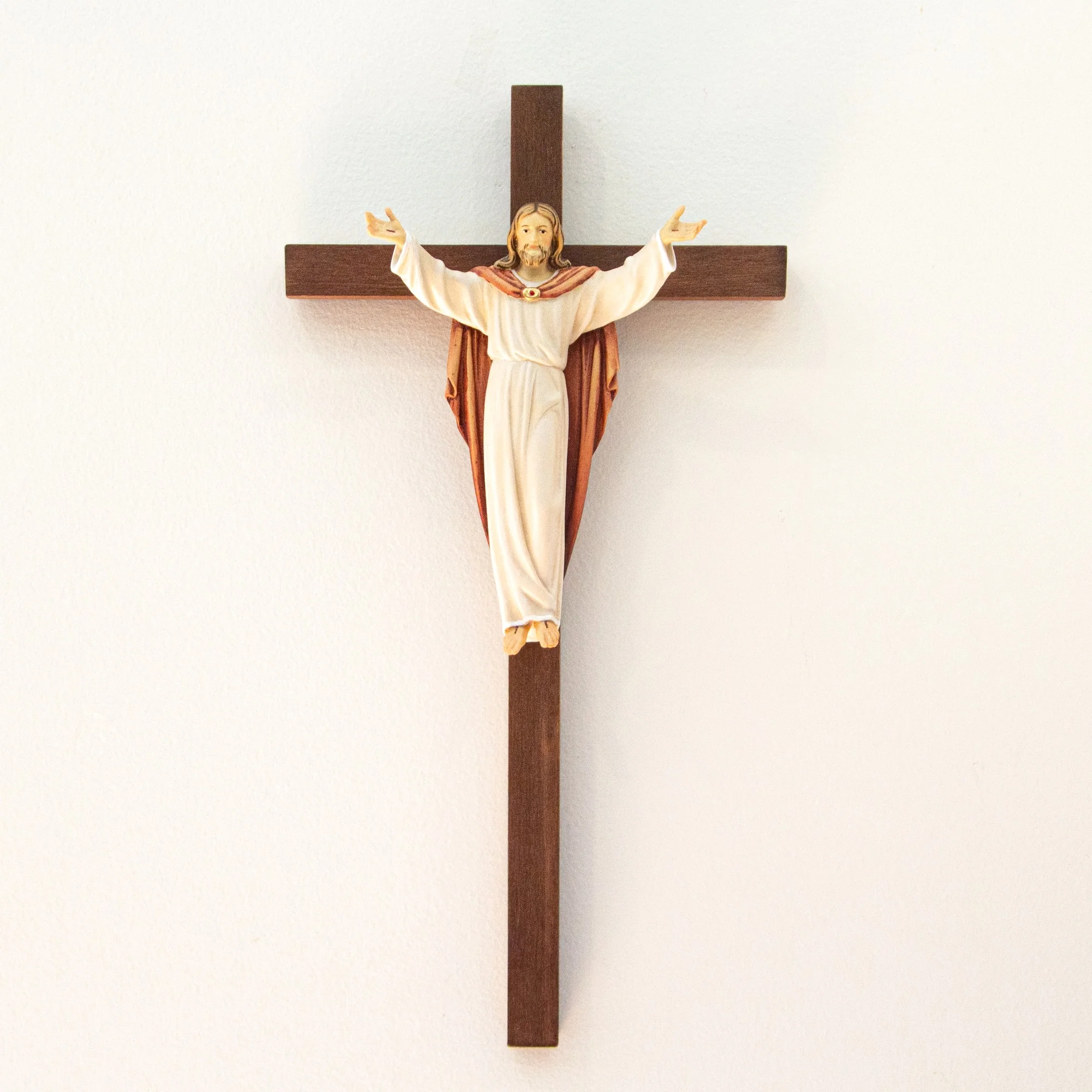 Risen Christ Hand Made Italian Crucifix - Image 2