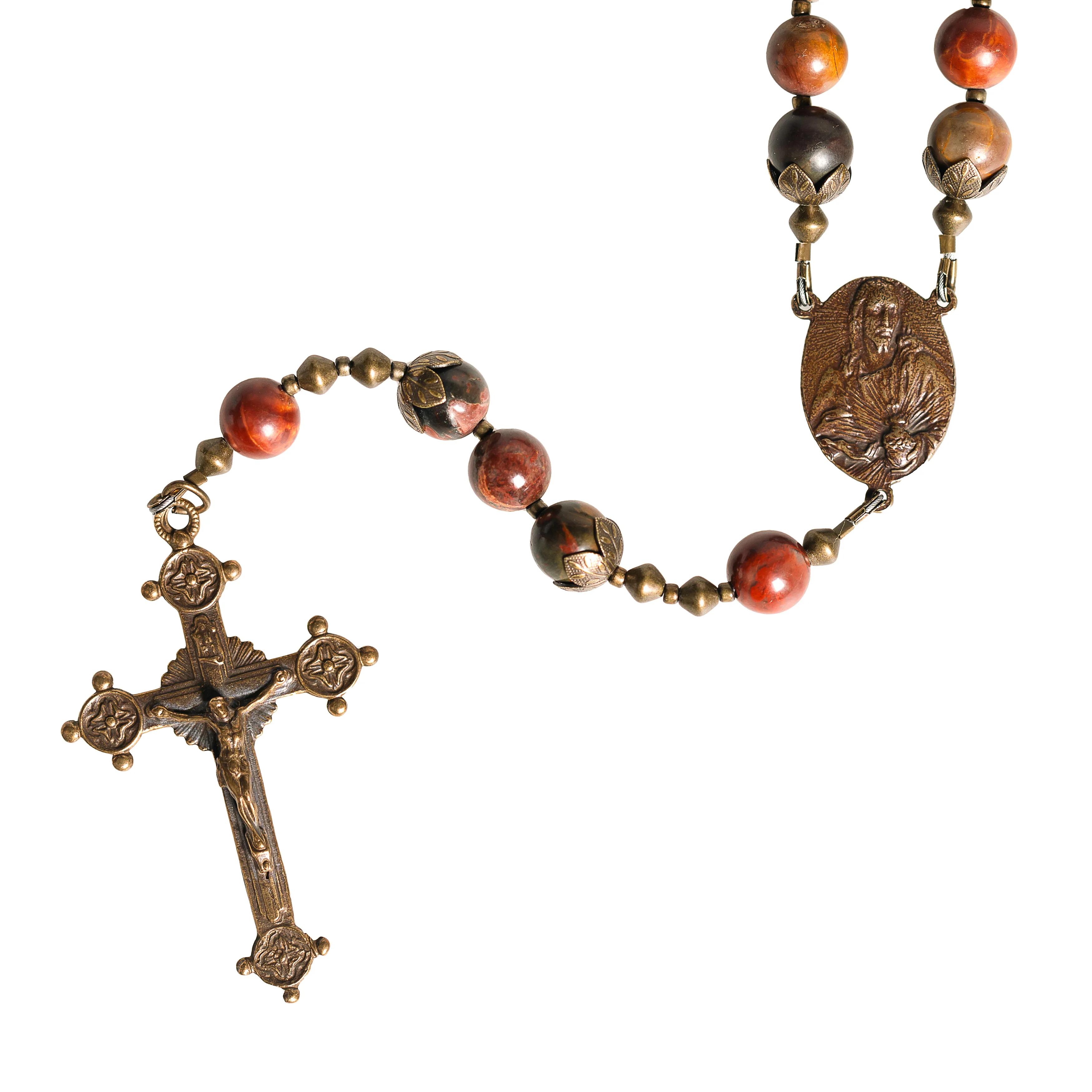 Sacred Heart & Immaculate Heart Rosary - Image 3