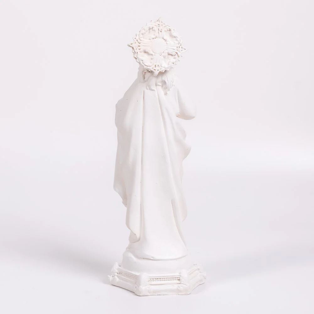 Sacred Heart Statue - White or Hand Painted - 9" - Image 4