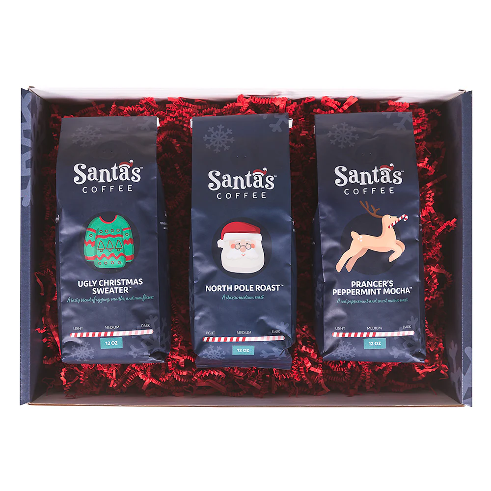Santa's Coffee Variety Box - 3 bags - Image 3