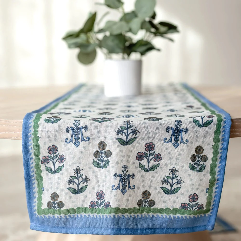 Set of 2 Marian Floral Table Runners - 72"