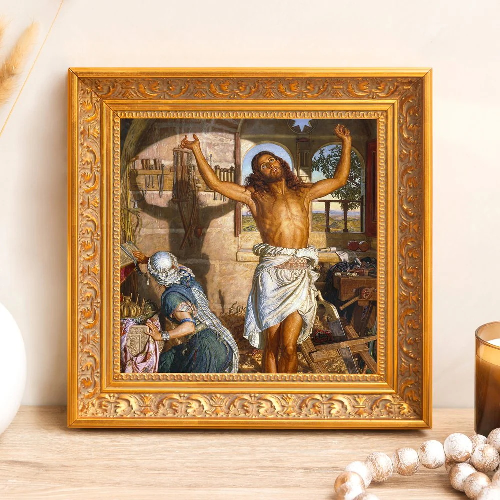 Shadow of Death Framed Canvas - Sacred Mini Collection