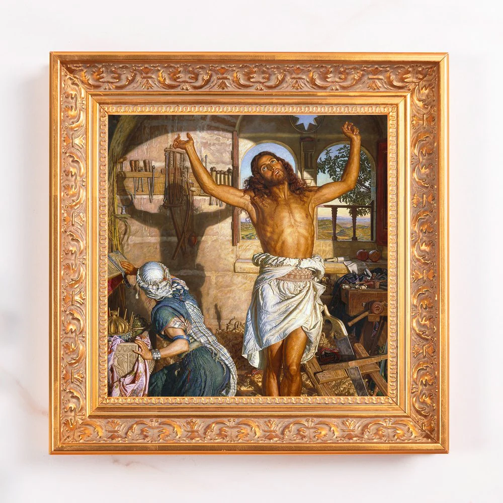 Shadow of Death Framed Canvas - Sacred Mini Collection - Image 2