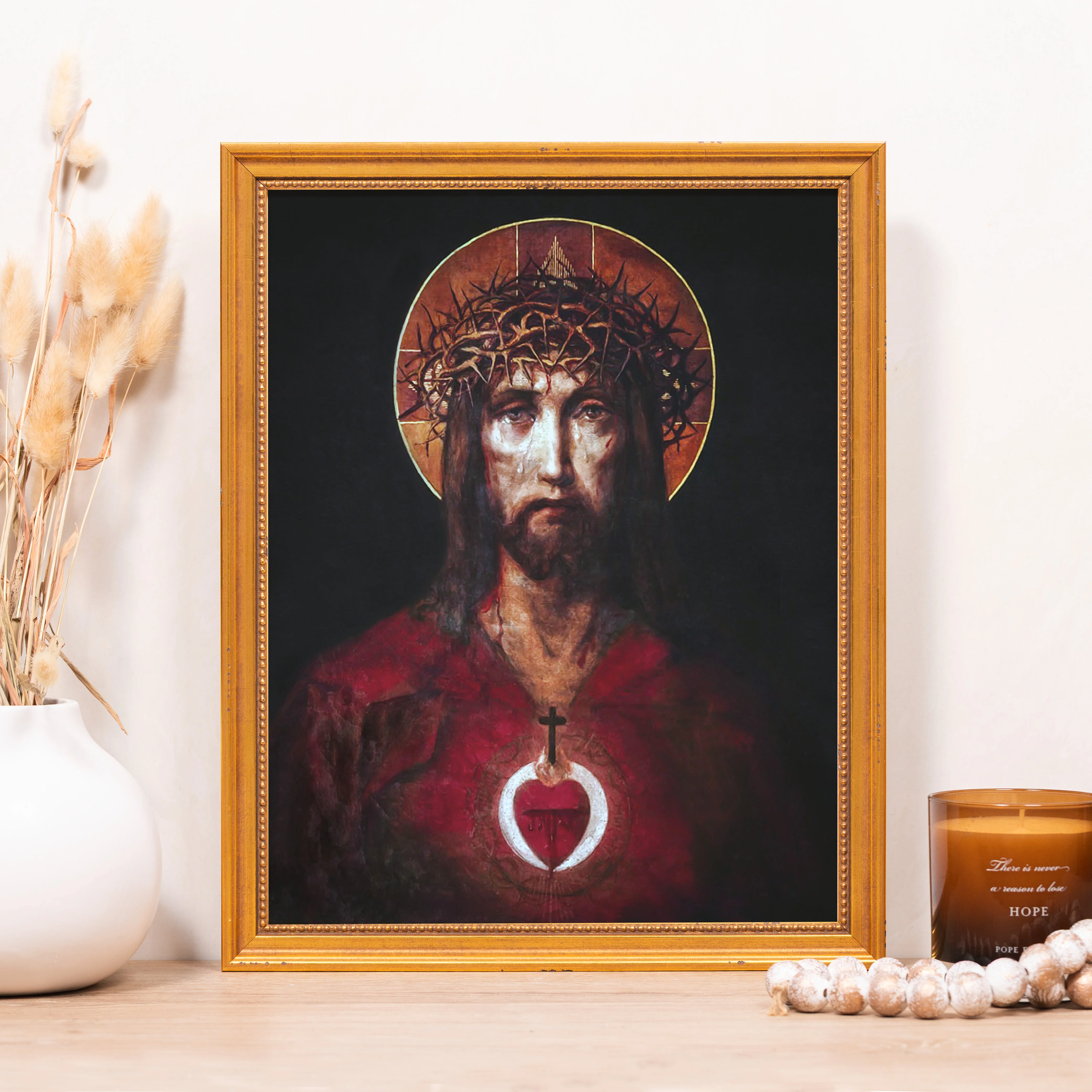 Sic Deus Dilexit Mundum Framed Canvas - Sacred Classics Collection - Image 6